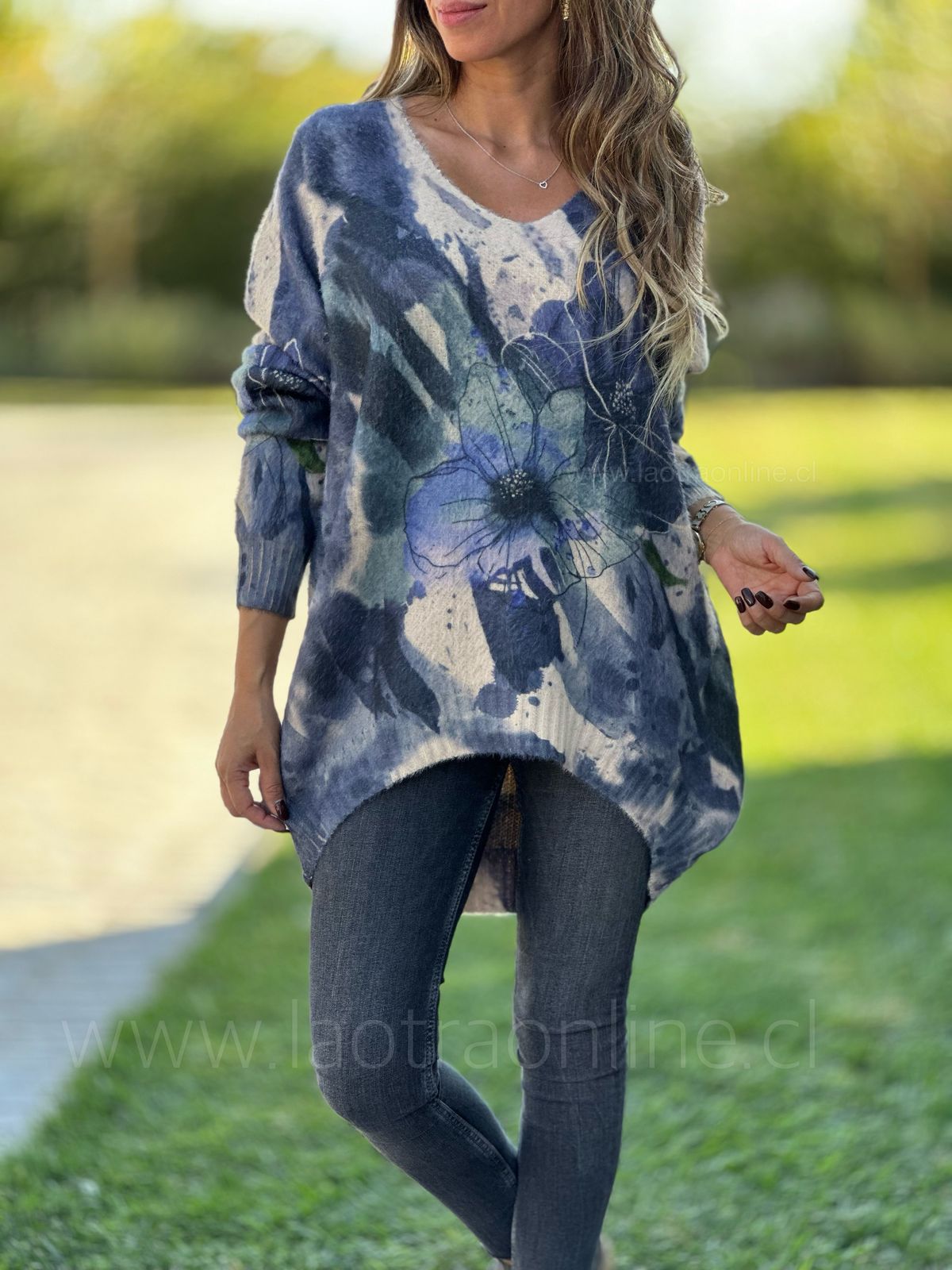Sweater Fantástico azul