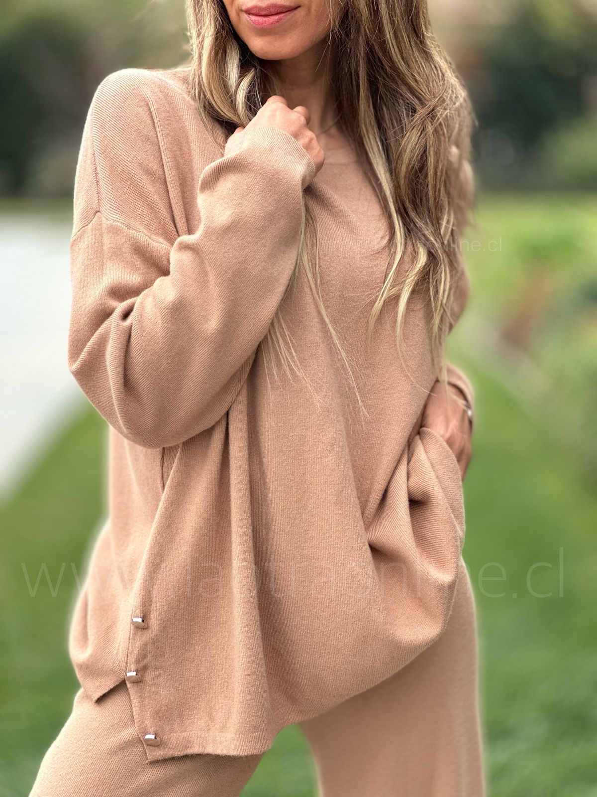 Conjunto Irlandés camel