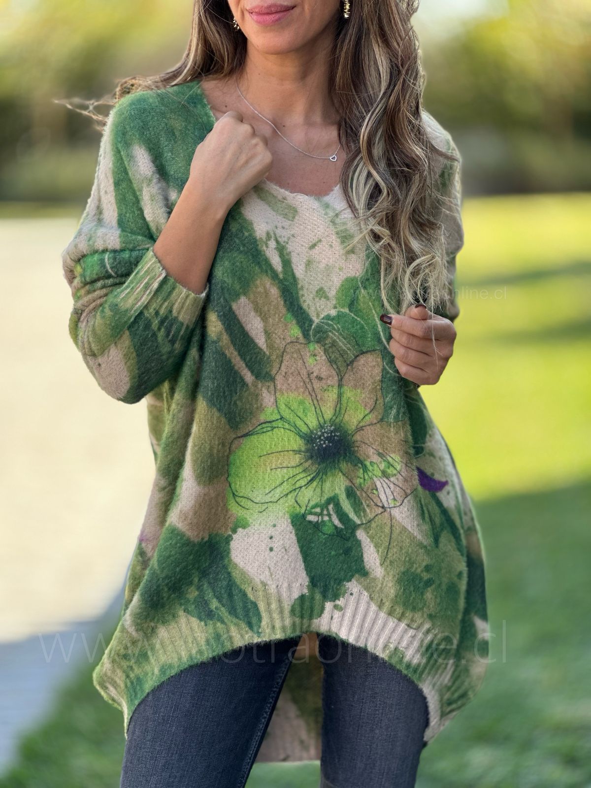 Sweater Fantástico verde