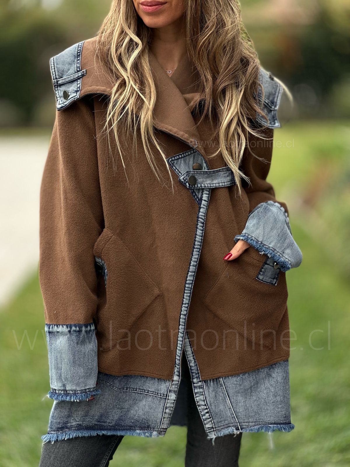 Chaqueta Bahía choco