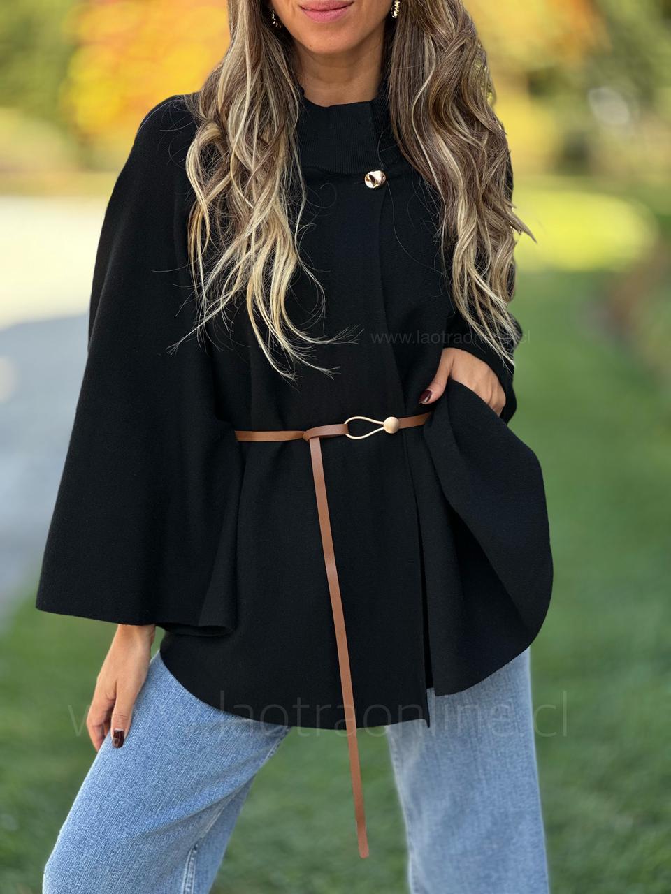 Capa/Sweater Copacabana negro