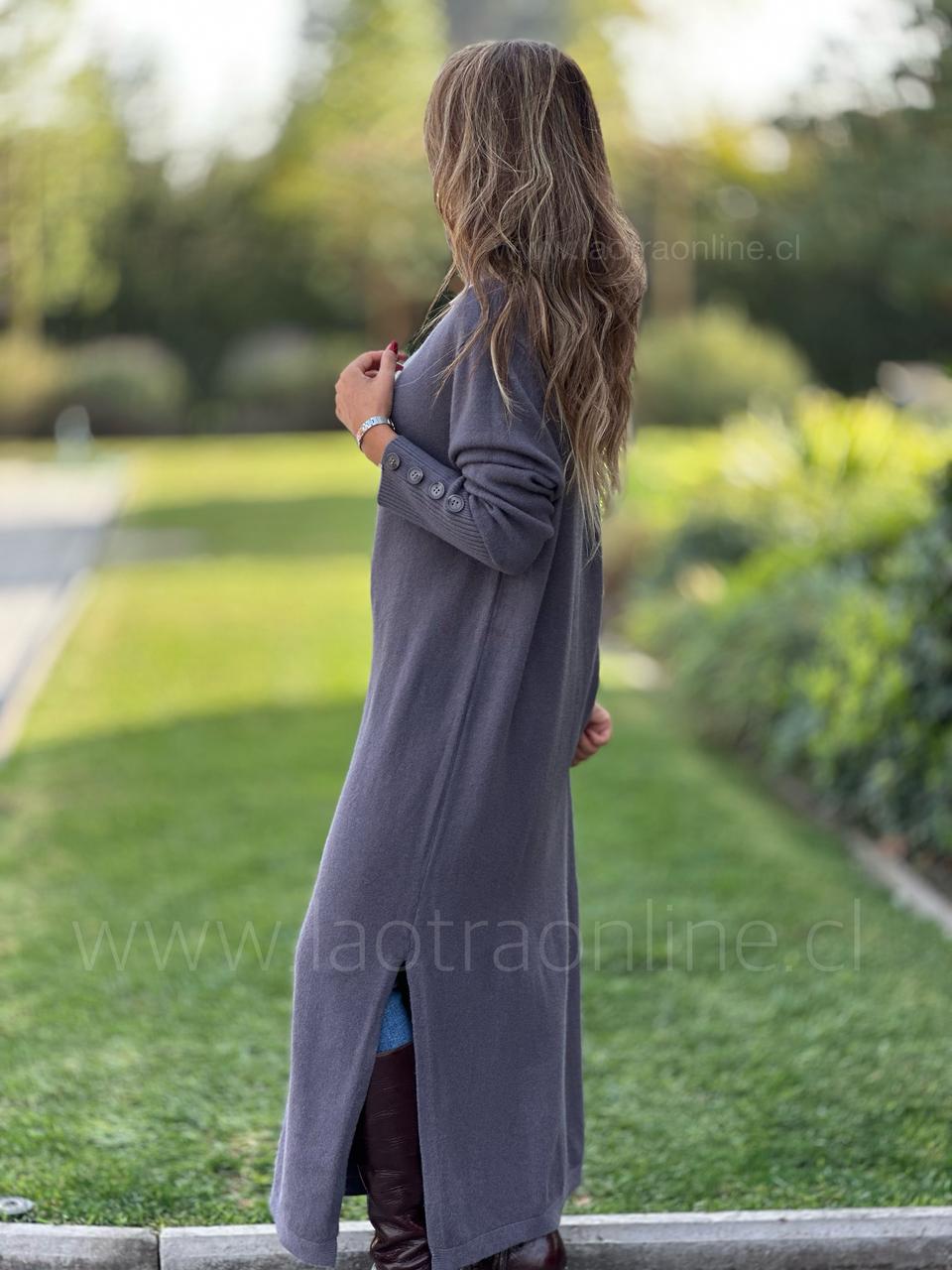 Sweater/Vestido Gales marengo