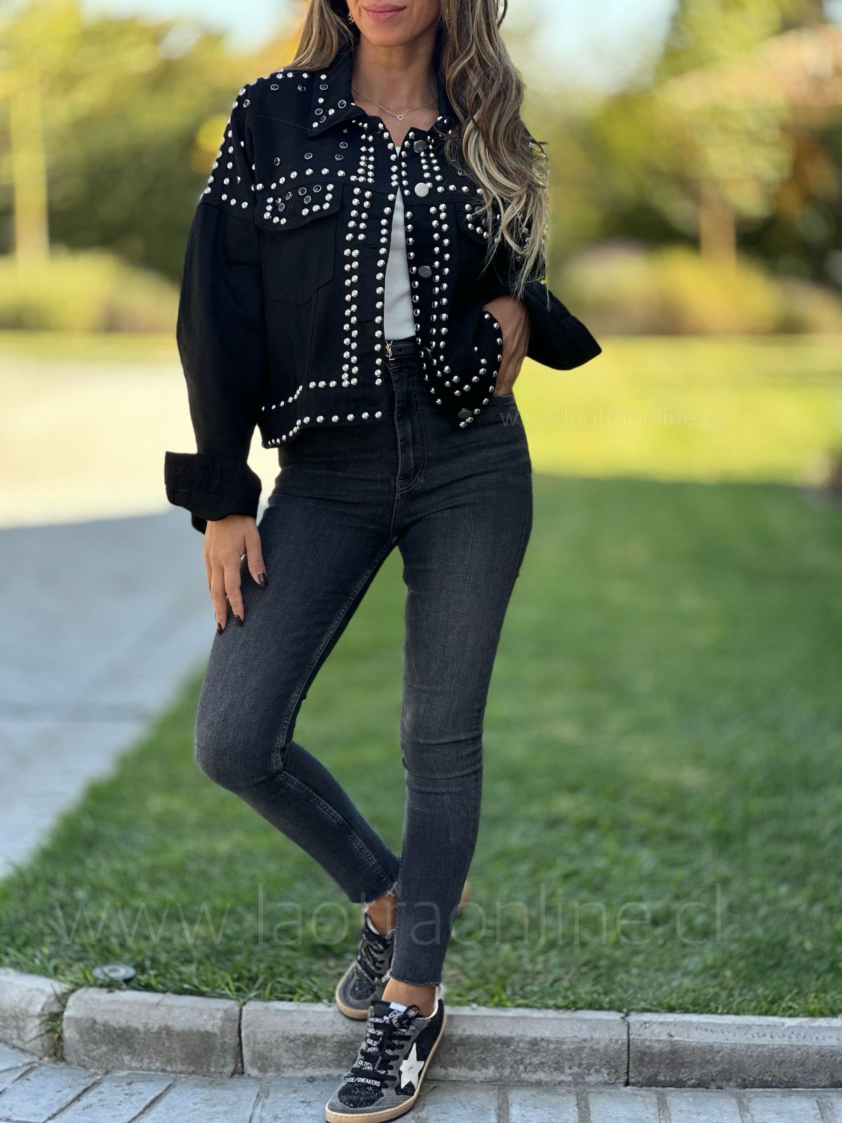 Chaqueta Oceanía negro