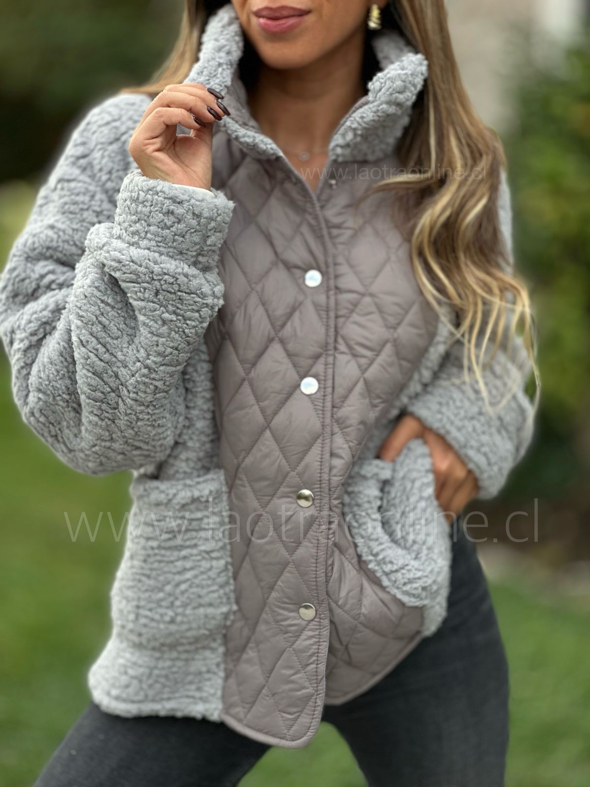Chaqueta Monarca gris