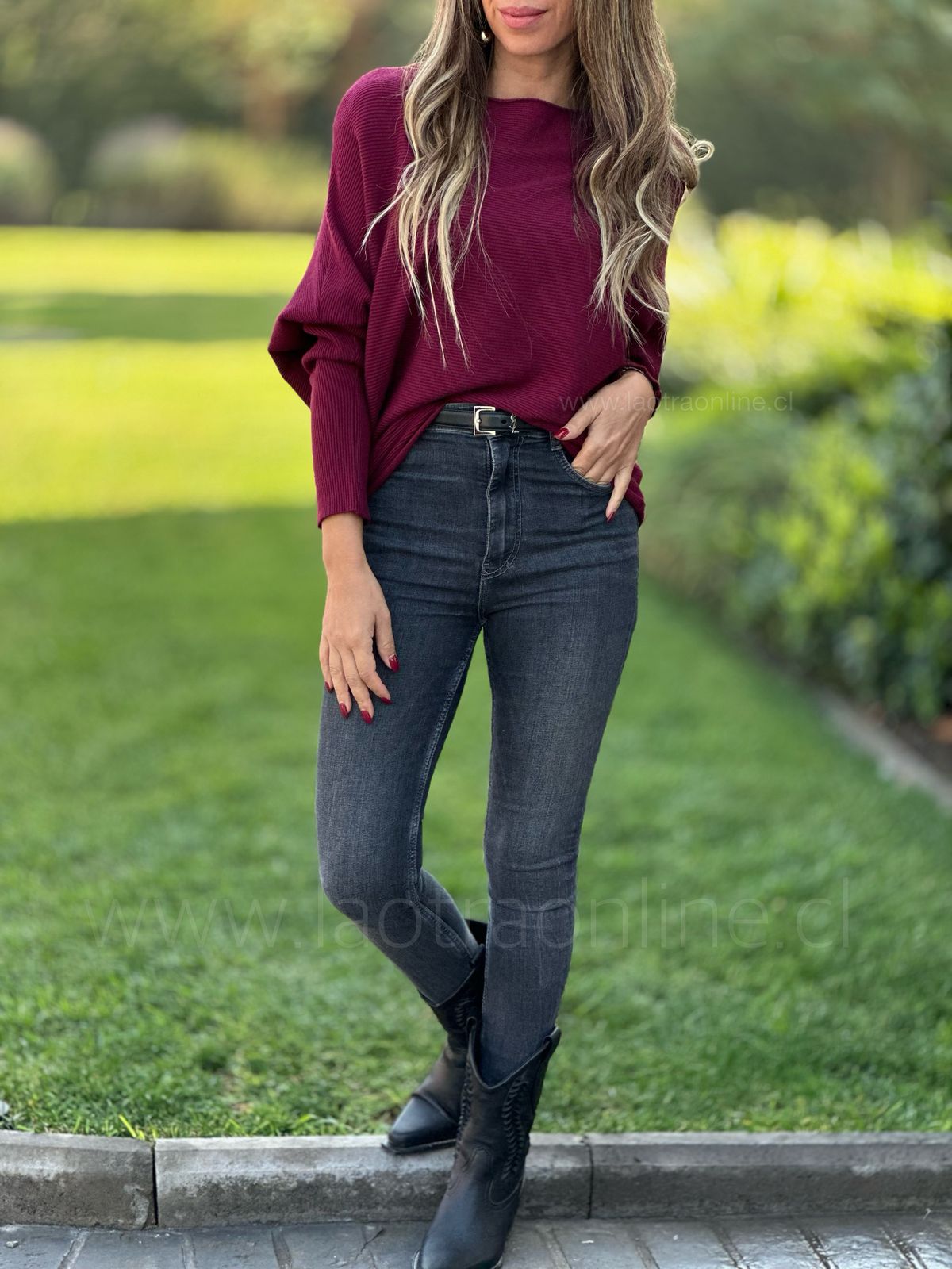 Sweater Frascati cherry