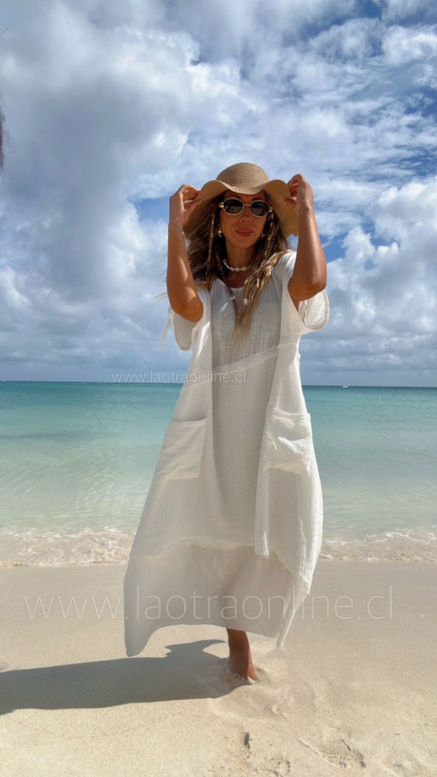 Vestido Eterna blanco
