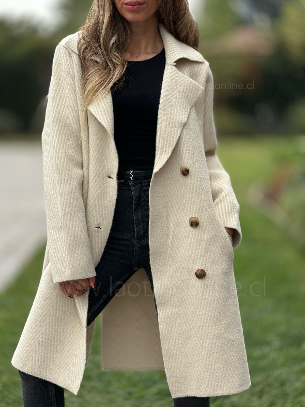Abrigo Piera crema