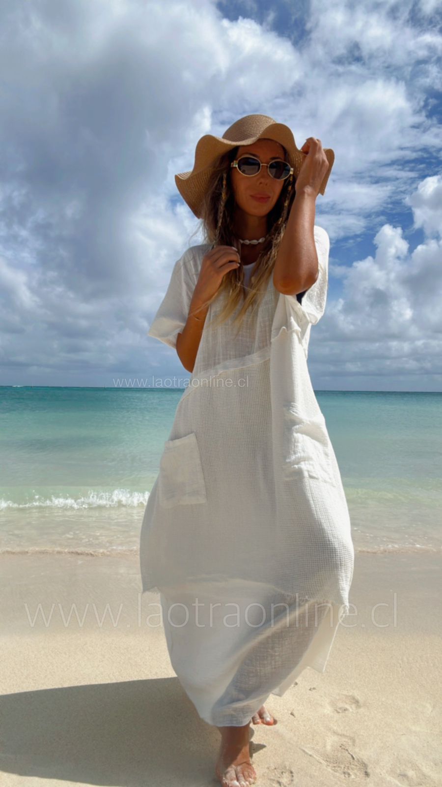 Vestido Eterna blanco