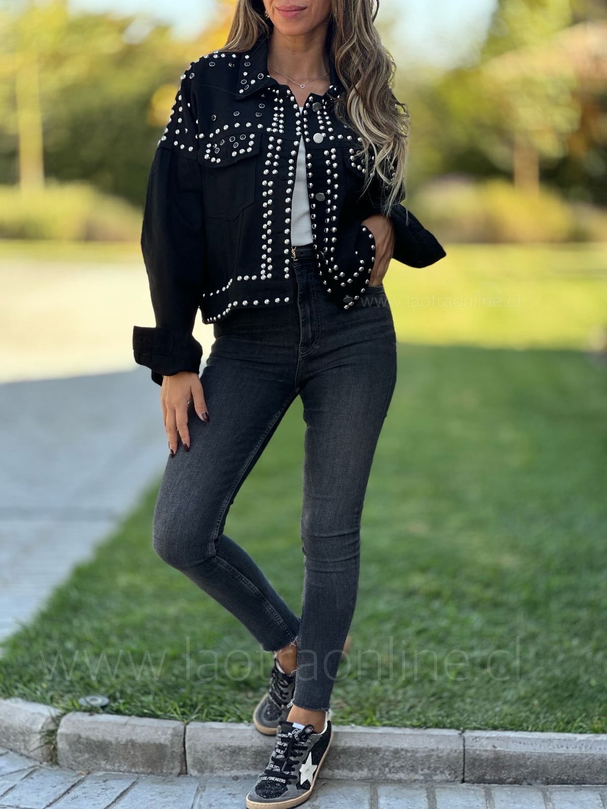 Chaqueta Oceanía negro