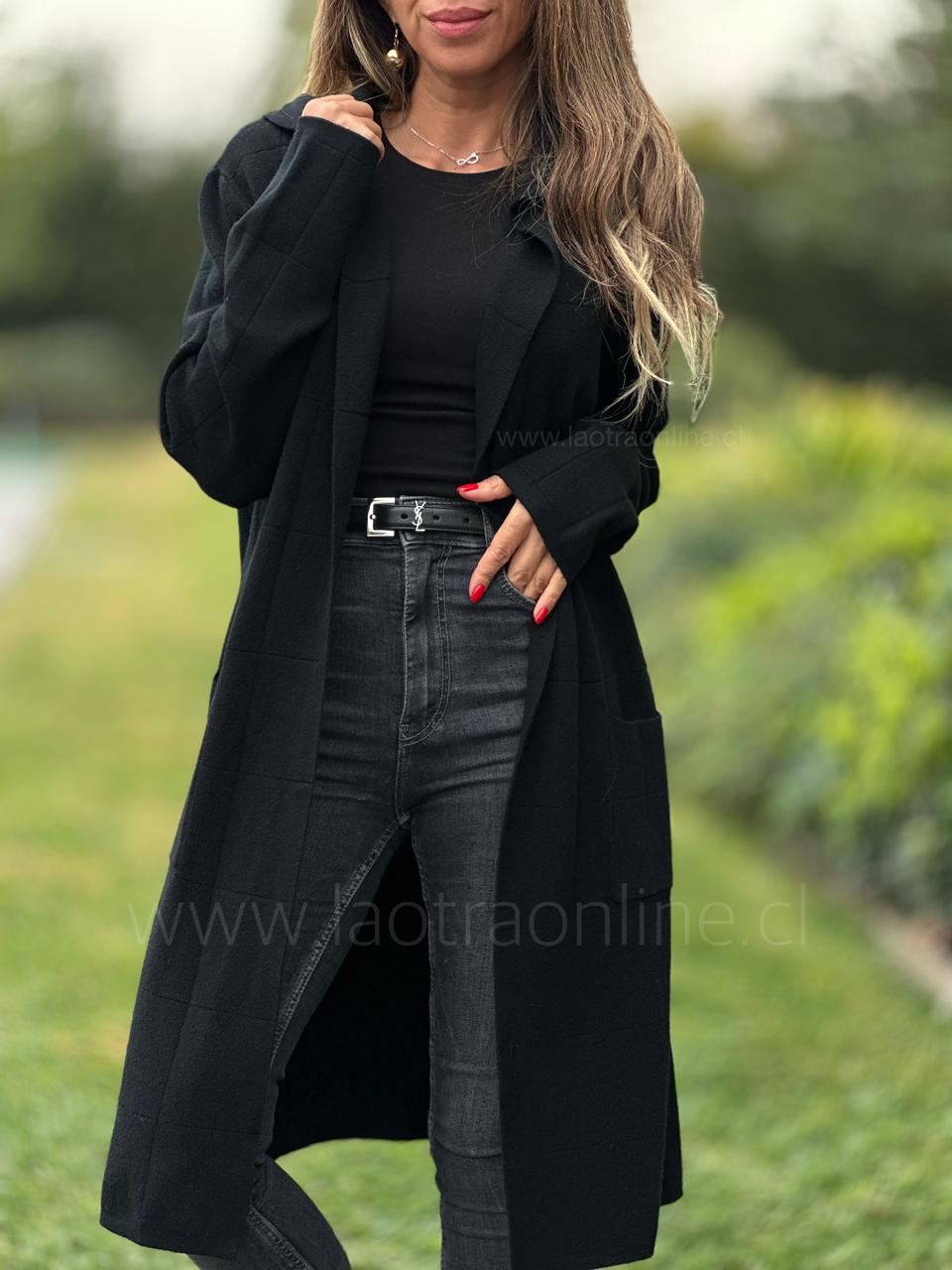 Cárdigan Castelli negro