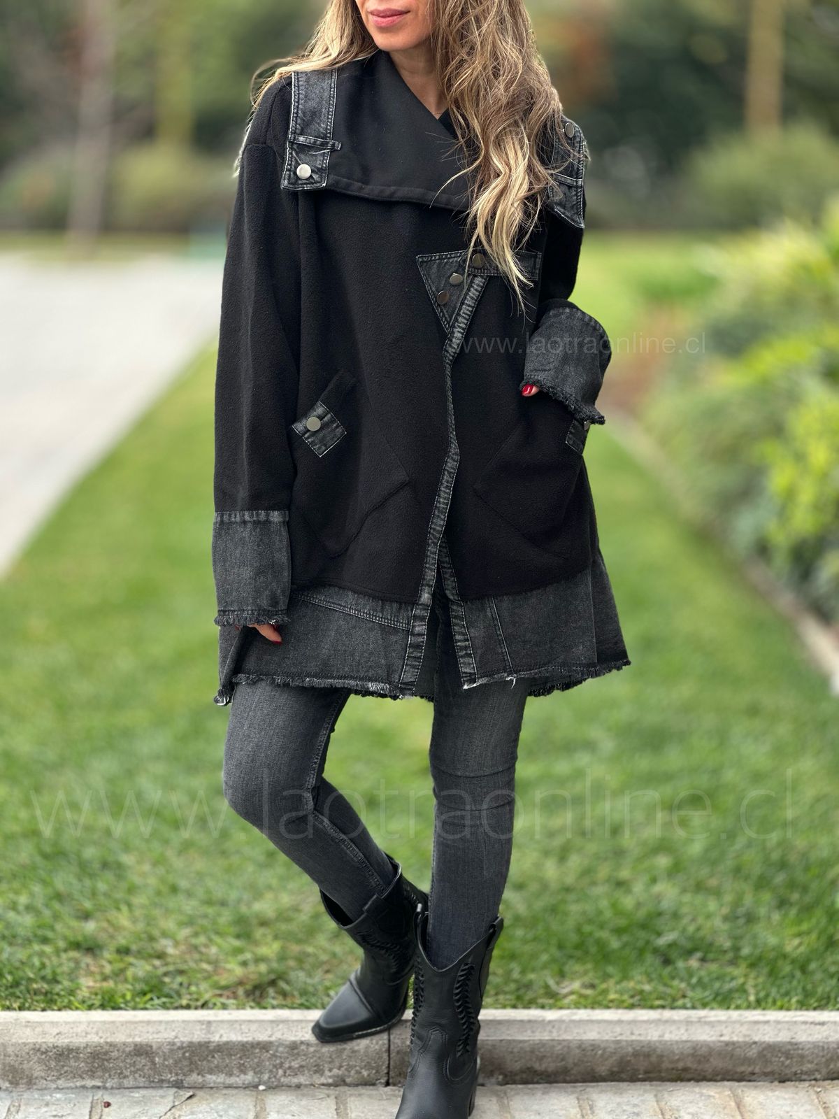 Chaqueta Bahía negro