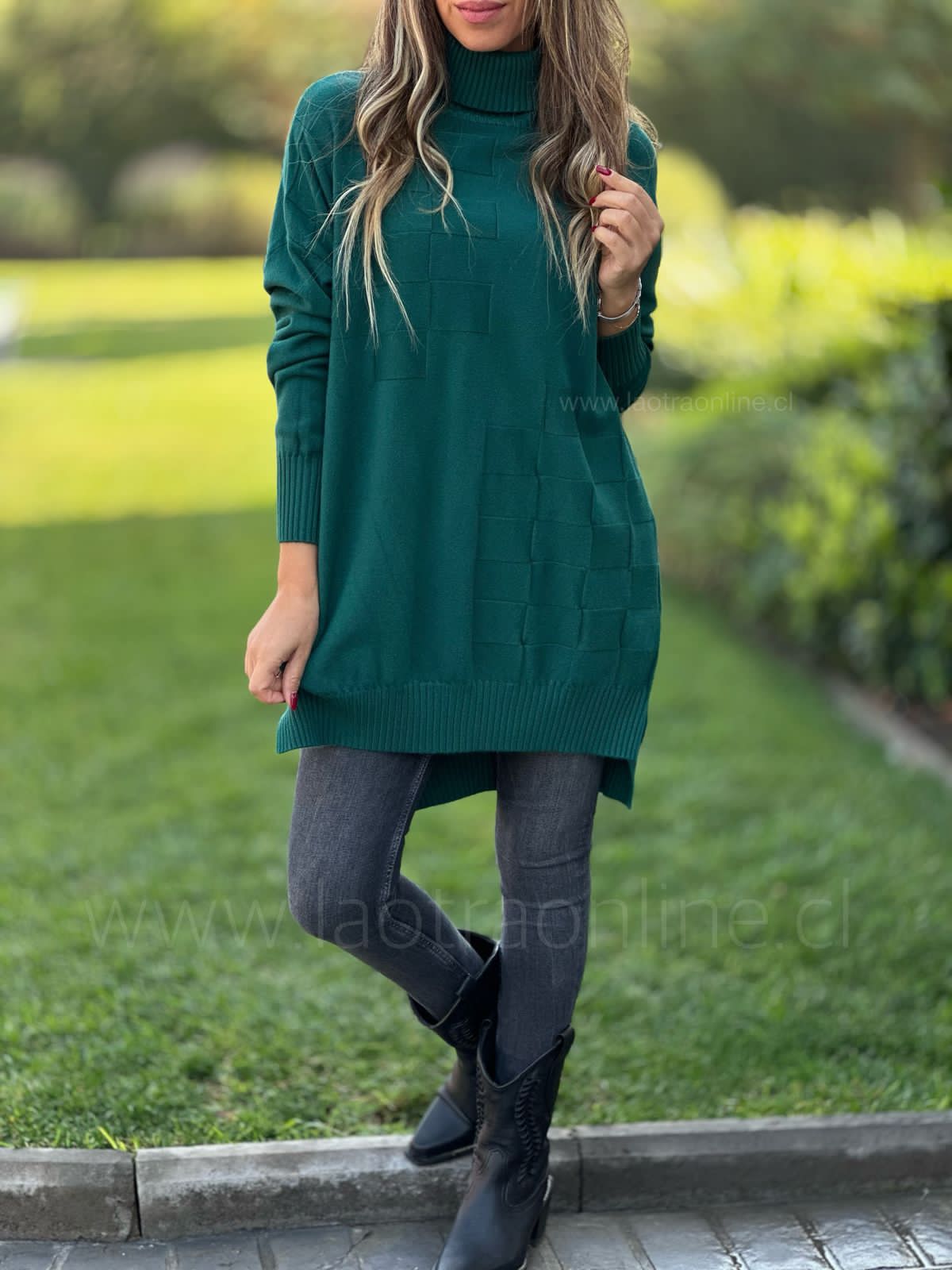 Sweater Portoferraio esmeralda