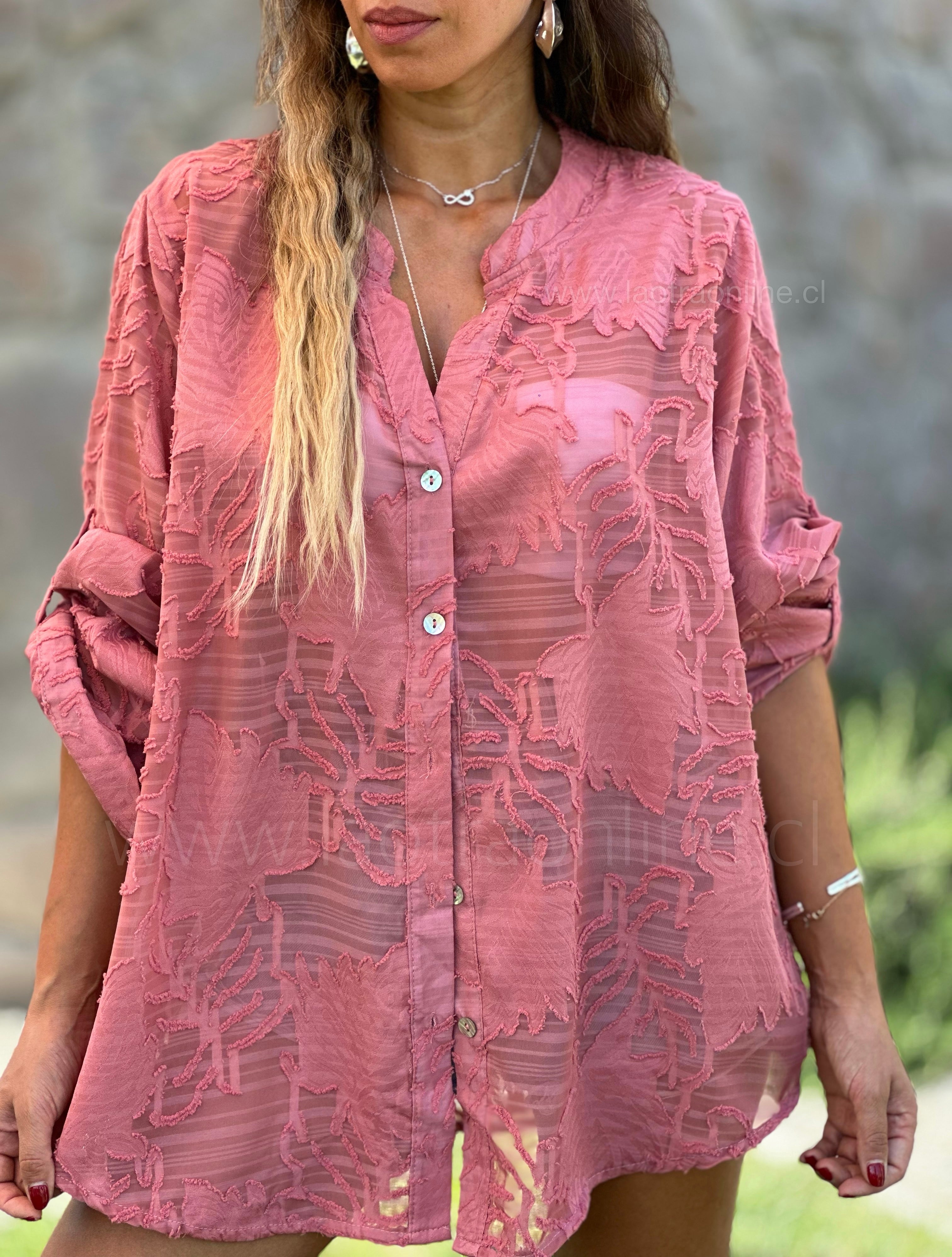 Blusa Azucena rosa