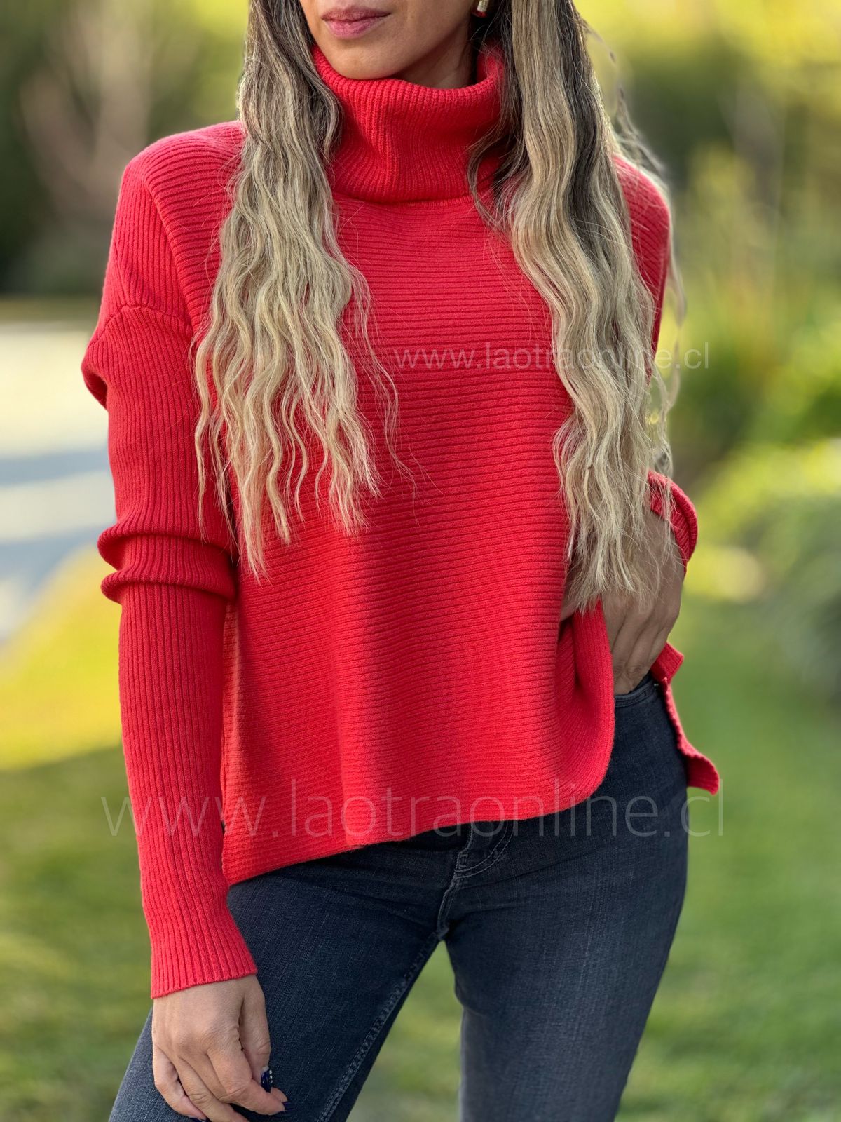 Sweater Isabella naranja