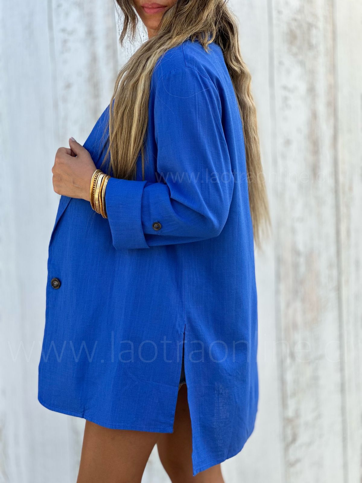 Blazer Janeiro azul