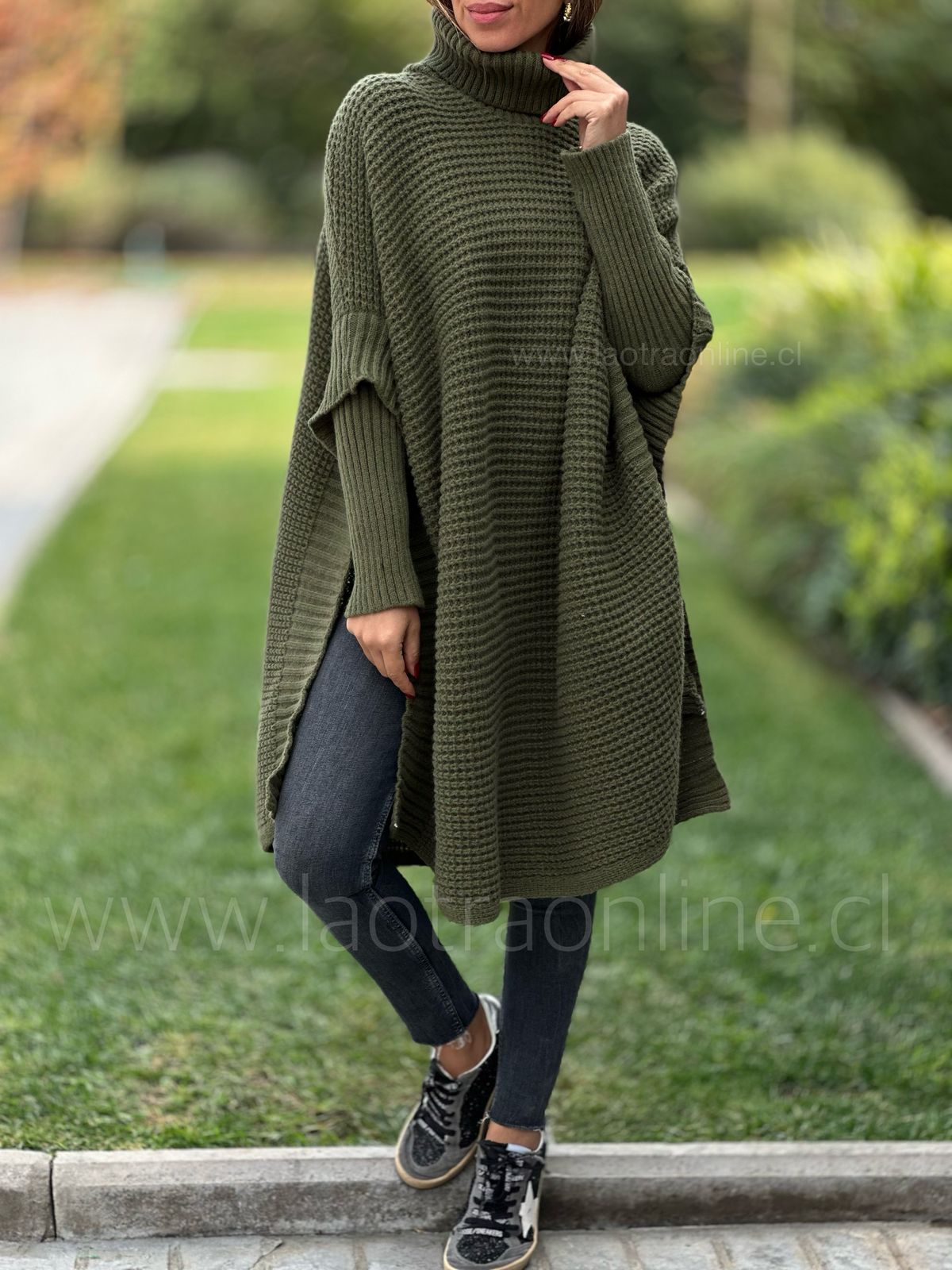 Oversize Capadocia olivo