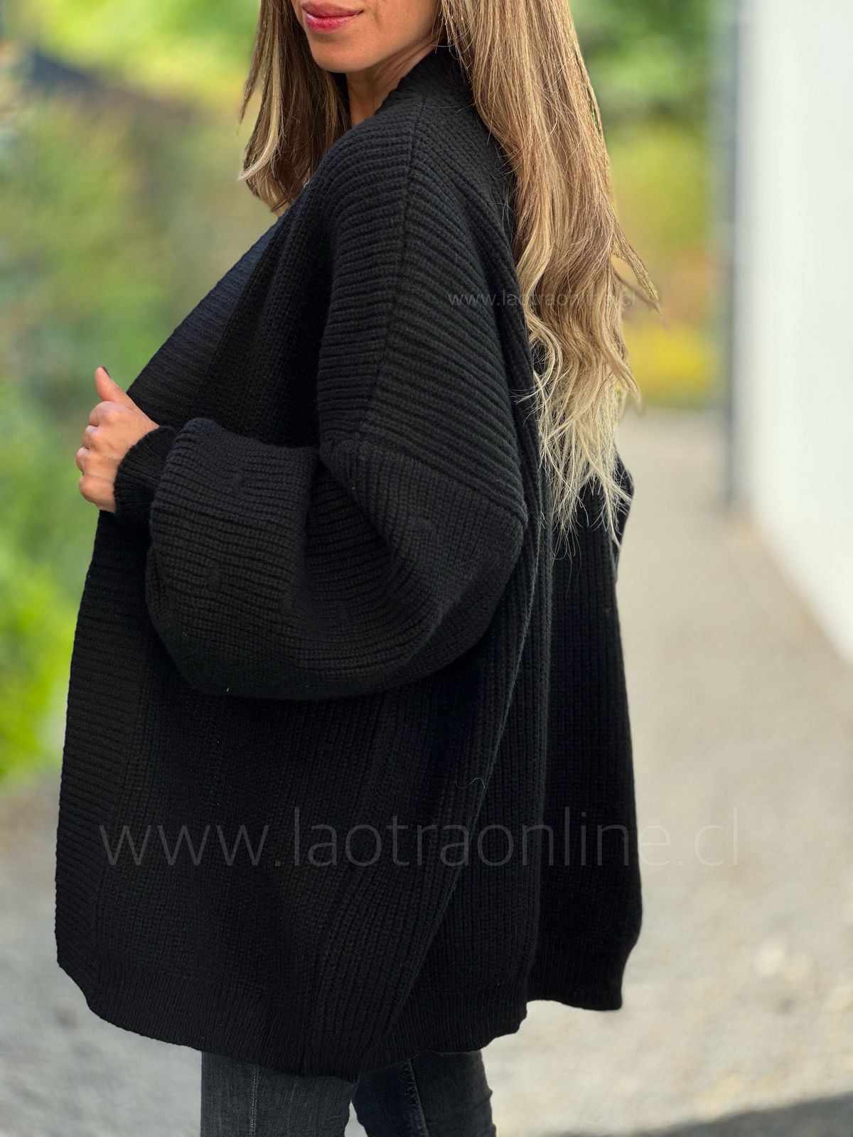 Chalecón Capri negro