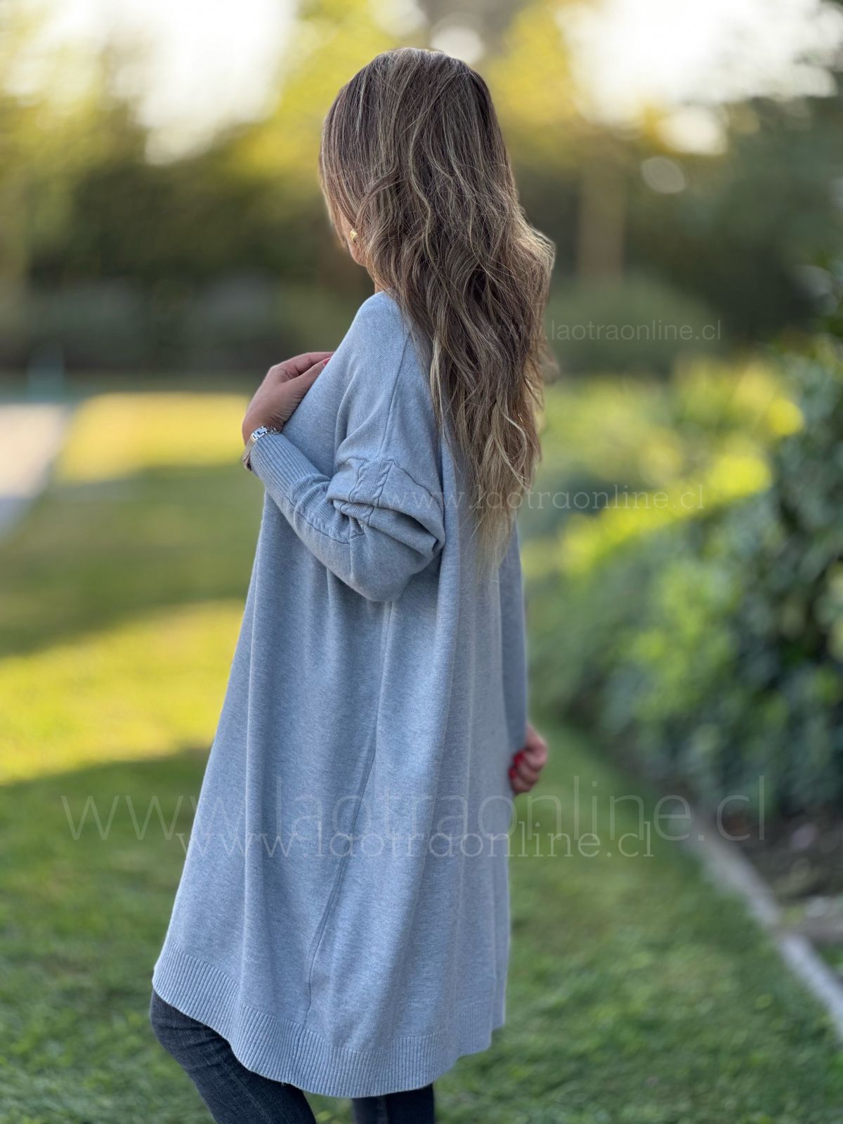 Maxi Sweater Leila celeste