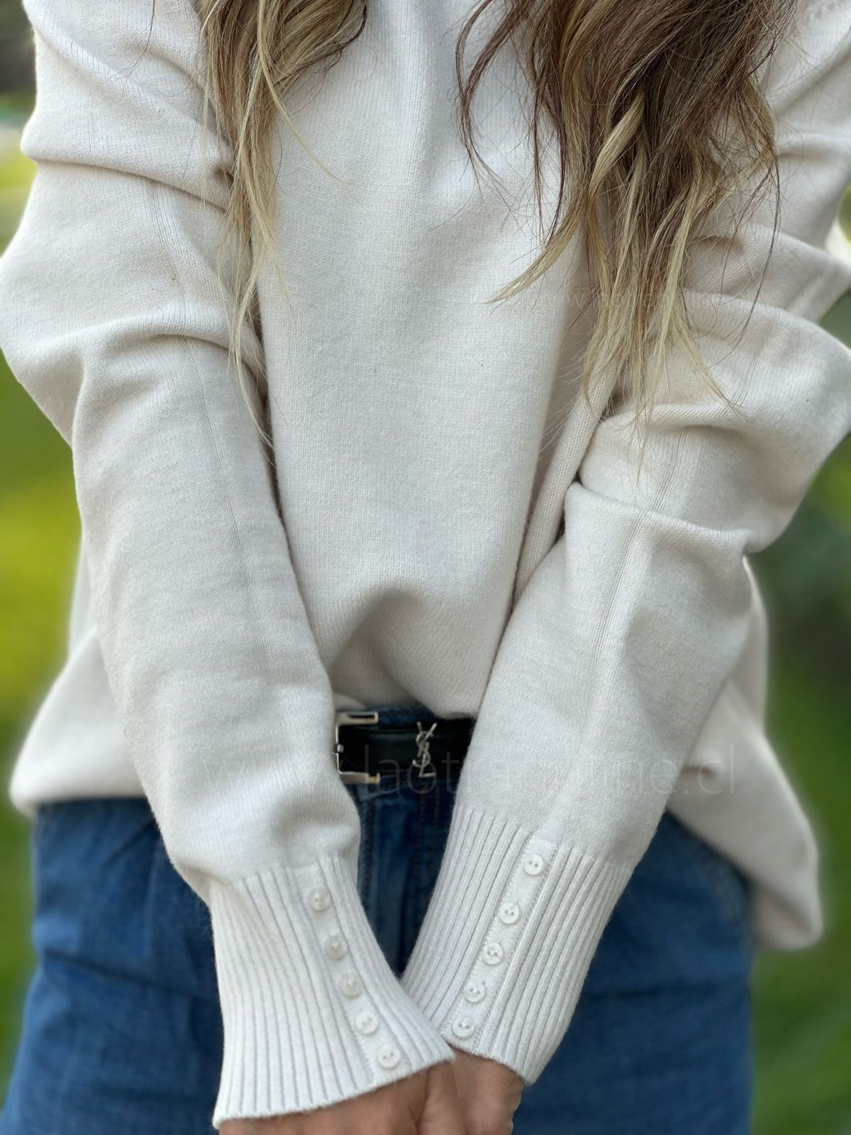 Sweater Cataluña crema