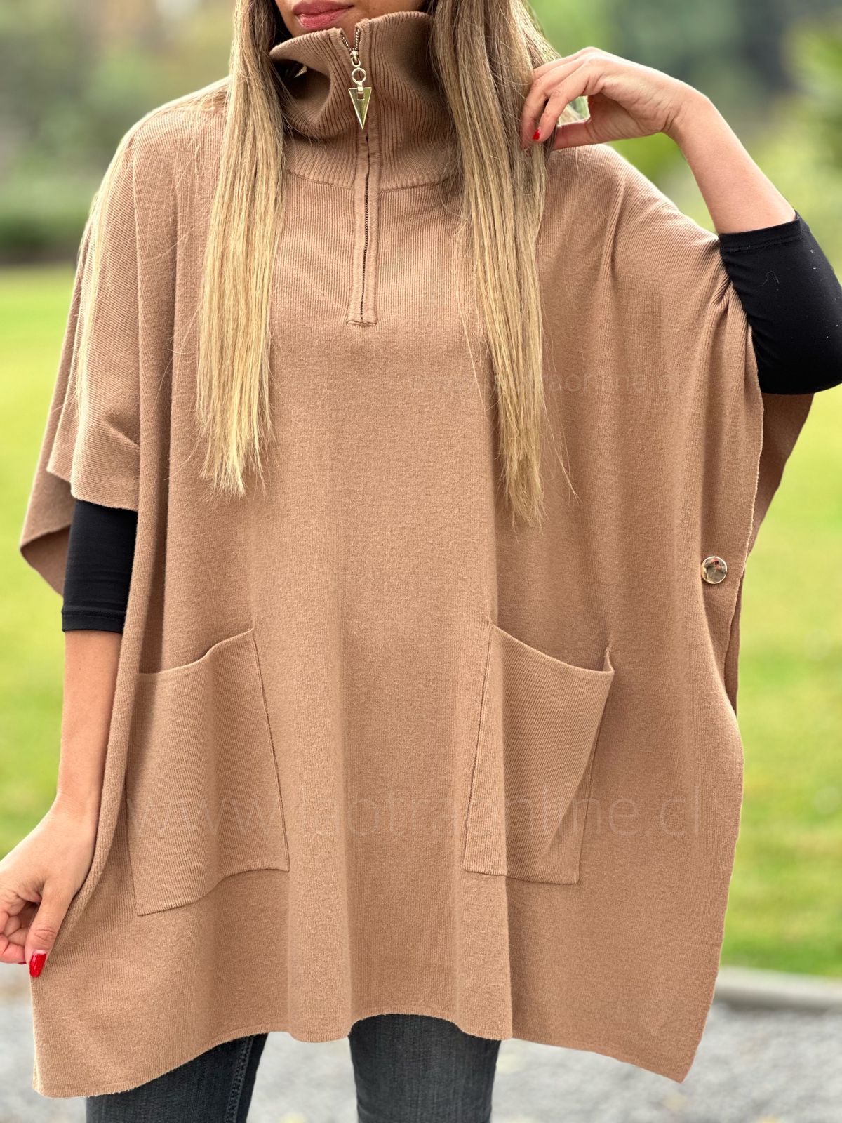 Sweater/Poncho Asia toffe