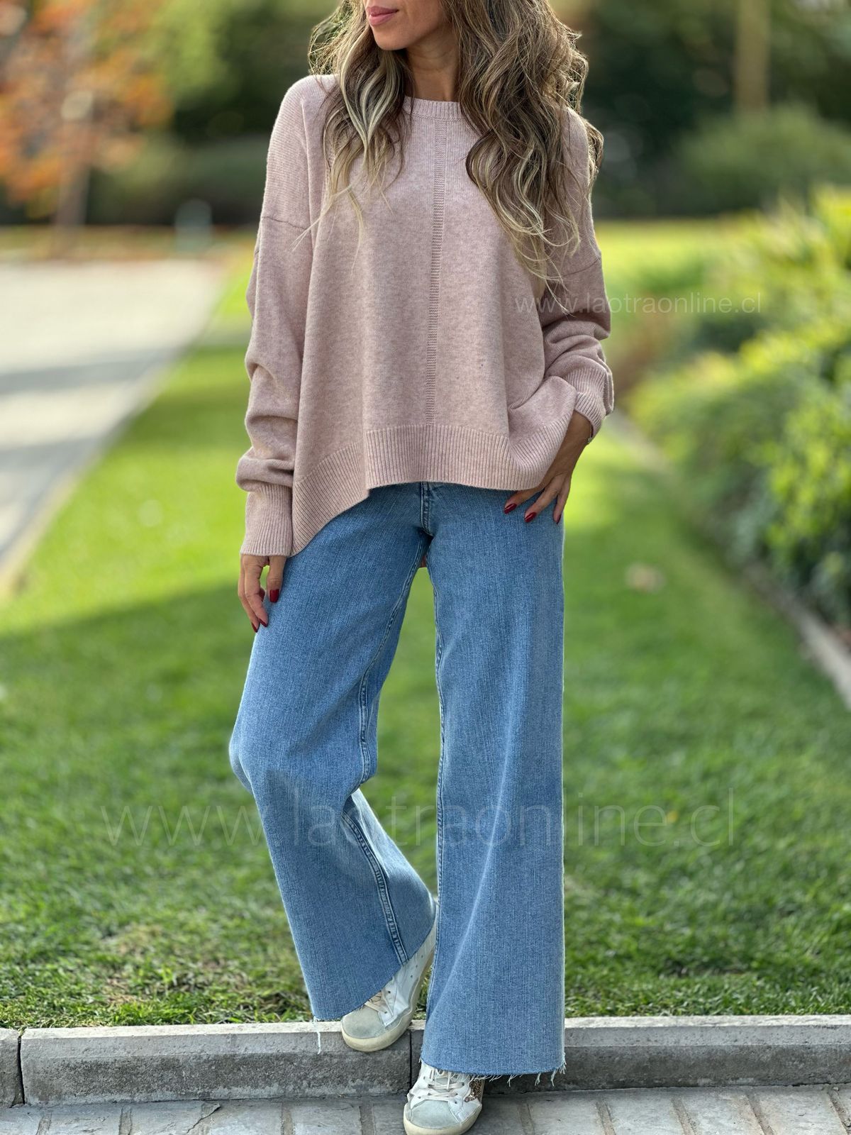 Sweater Ginebra rosa