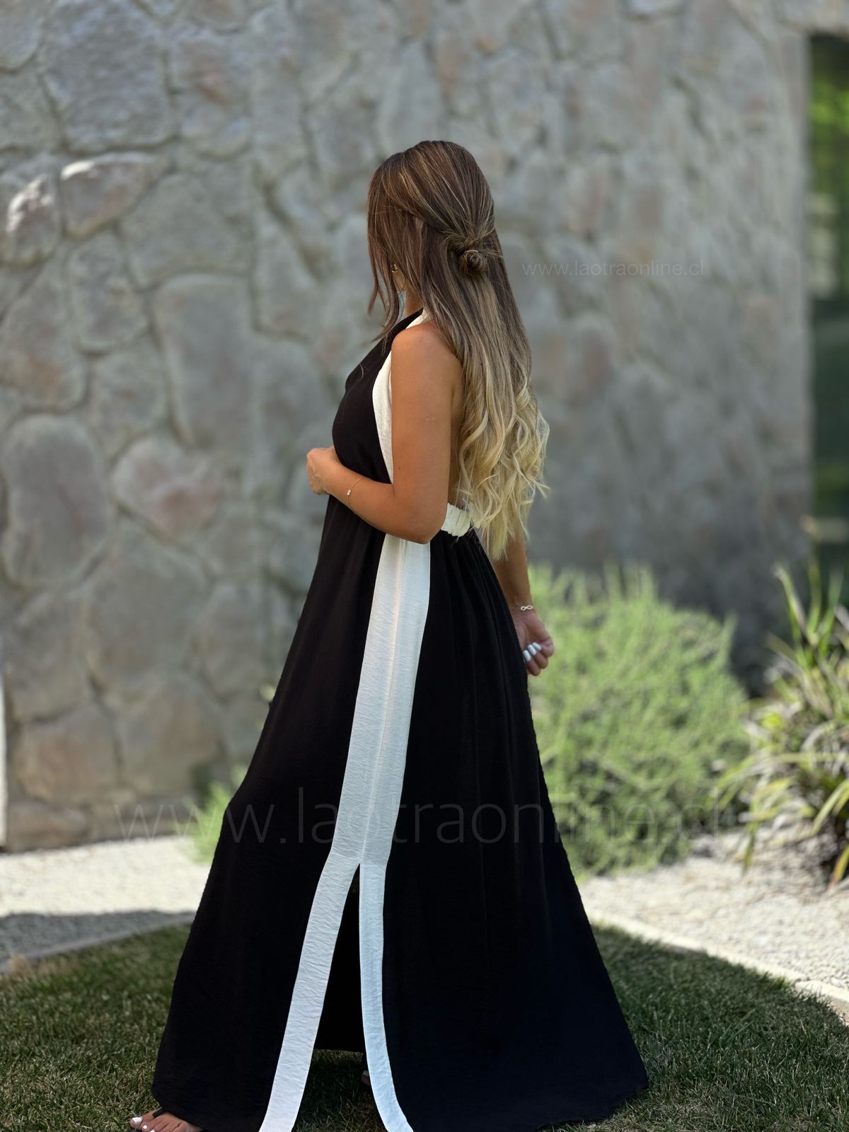 Vestido Dúo negro