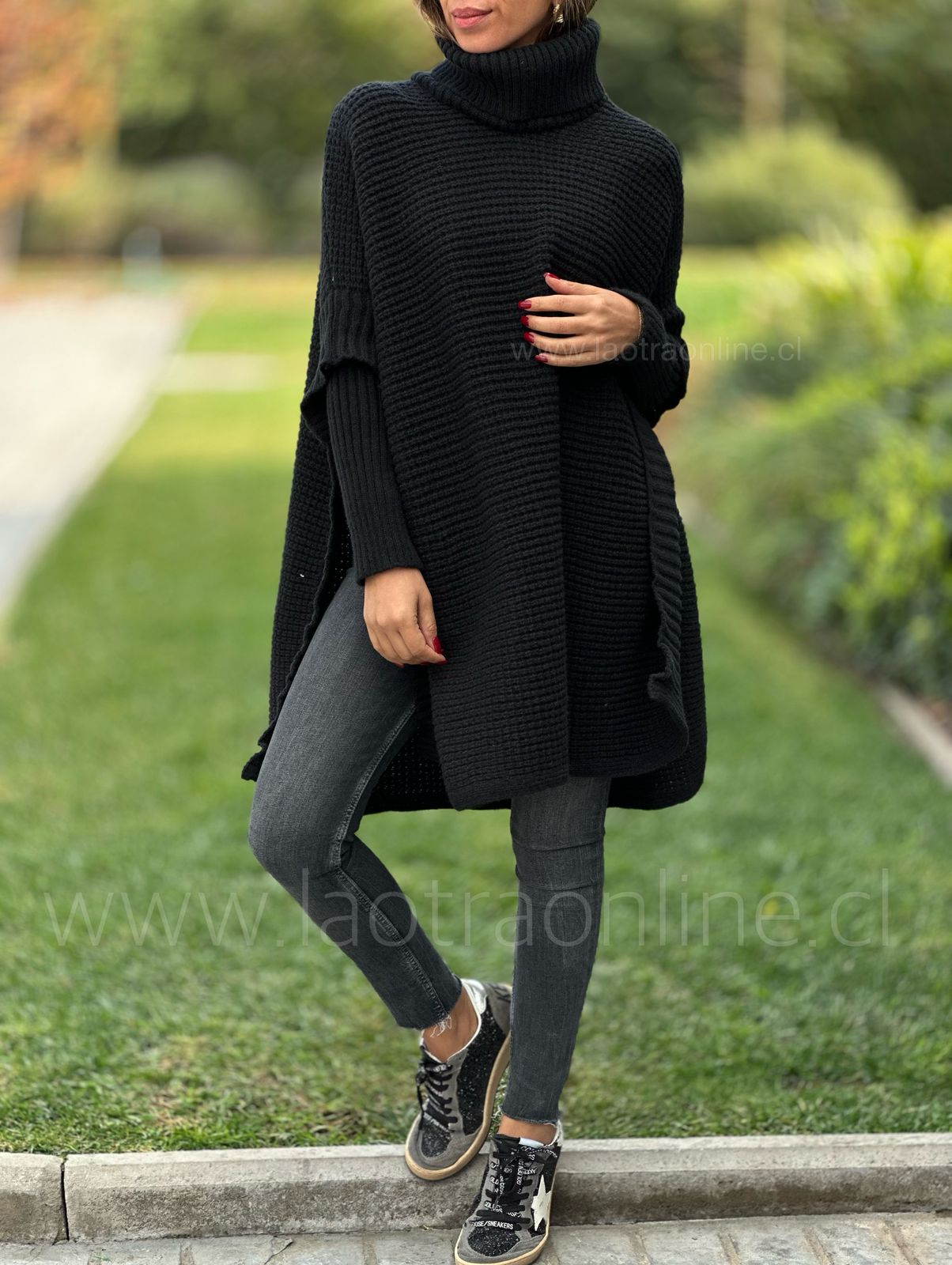 Oversize Capadocia negro