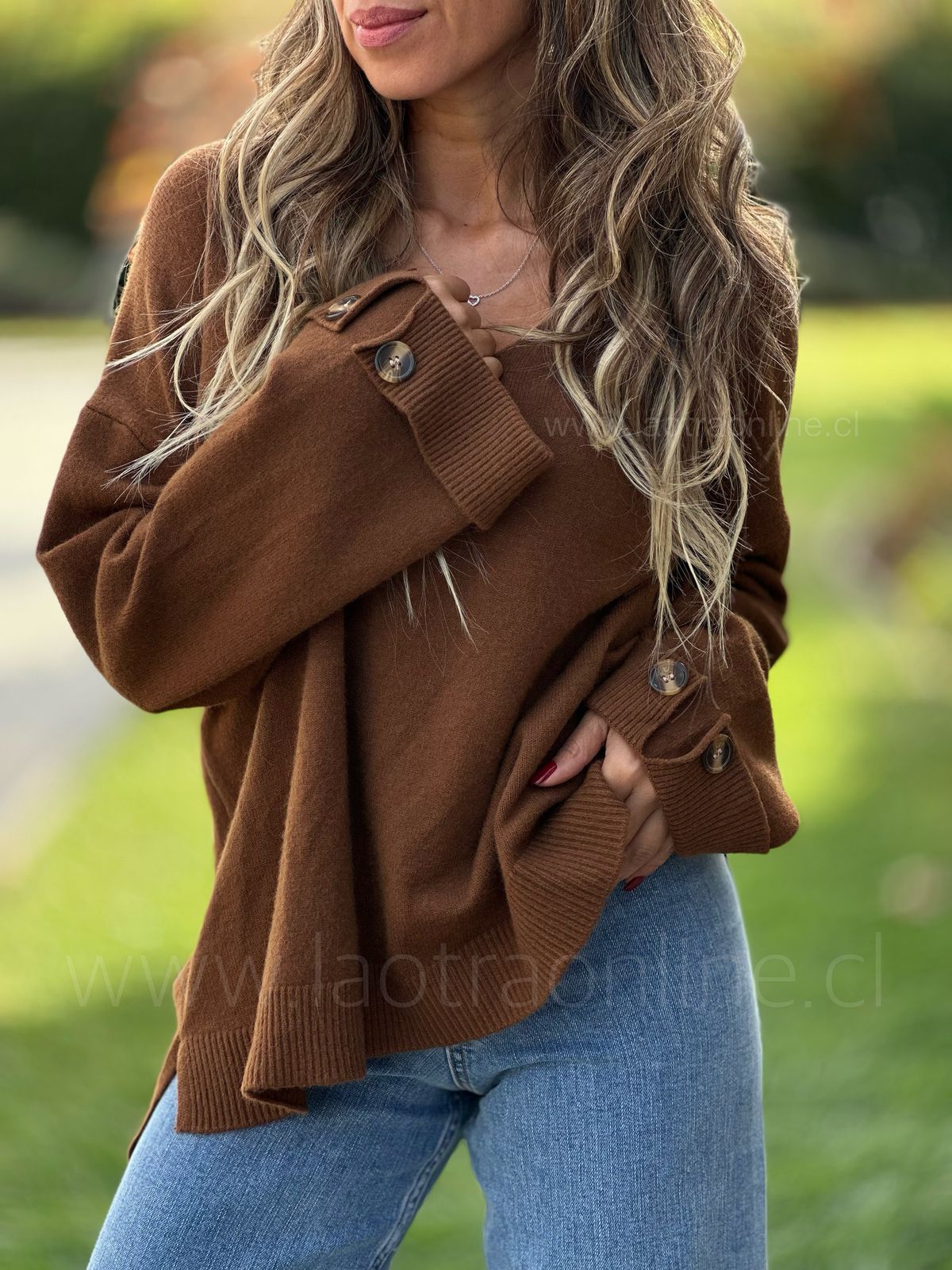 Sweater Tivoli toffe