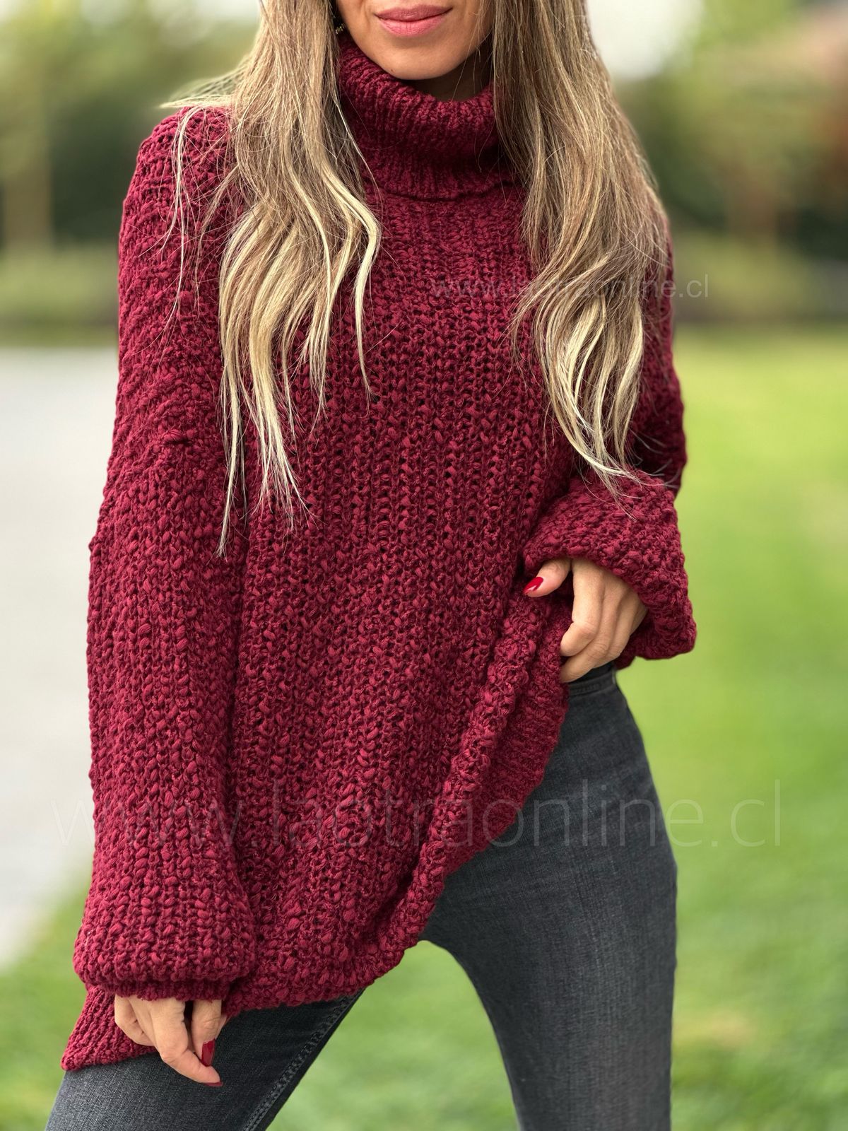 Sweater Marti cherry
