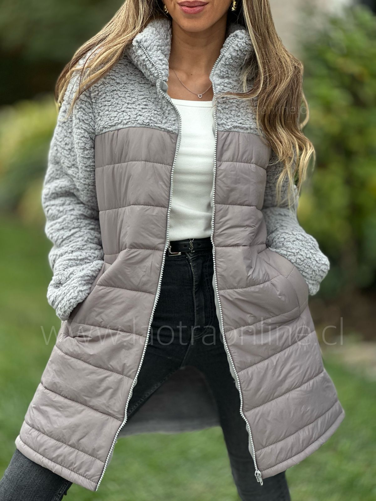 Parca Ángeles gris