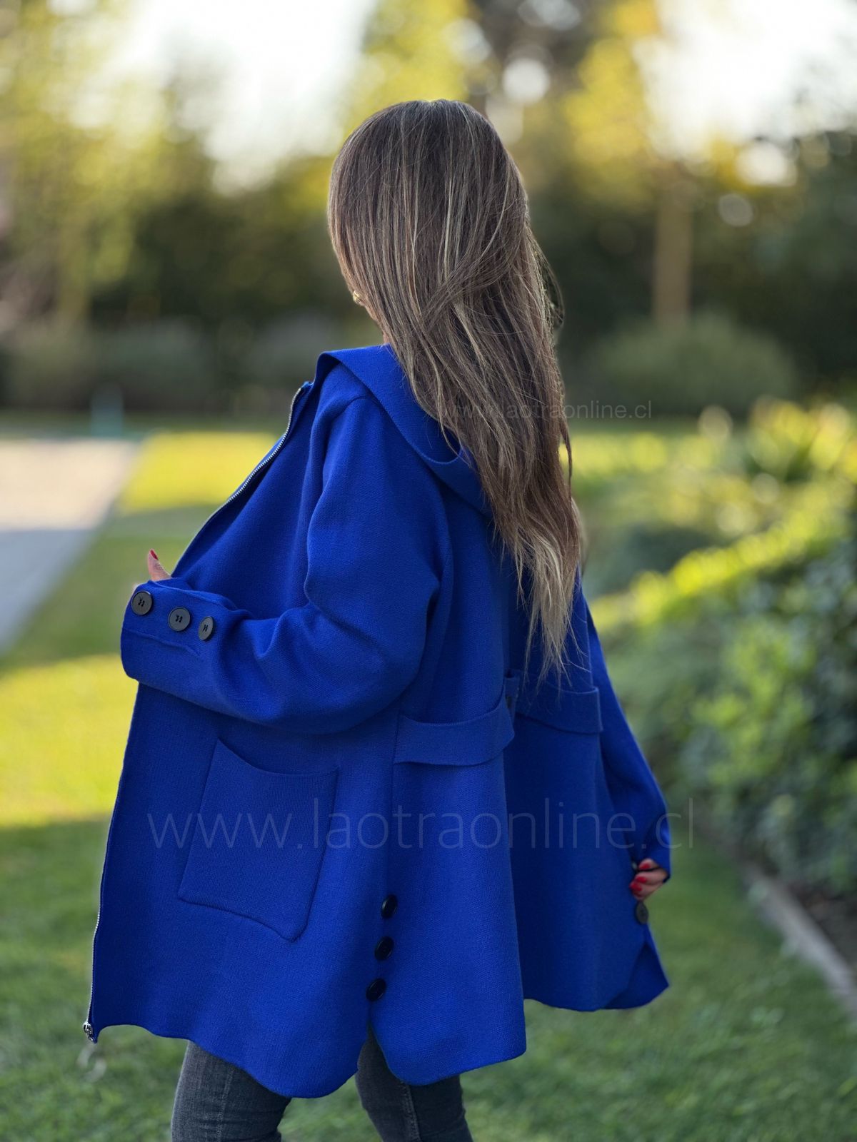 Abrigo Rivadavia azul