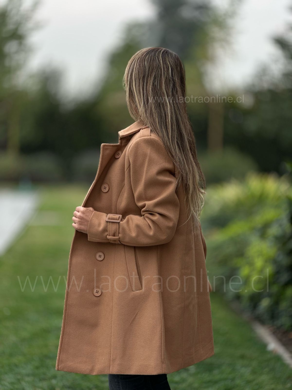 Abrigo Ciampino camel