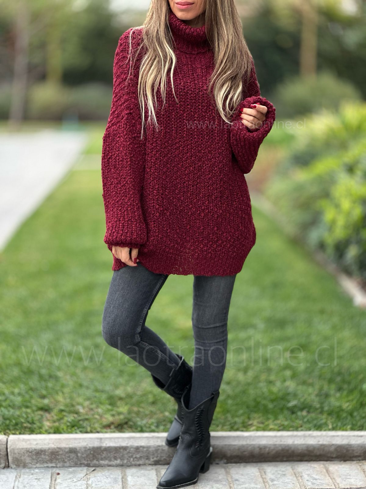 Sweater Marti cherry