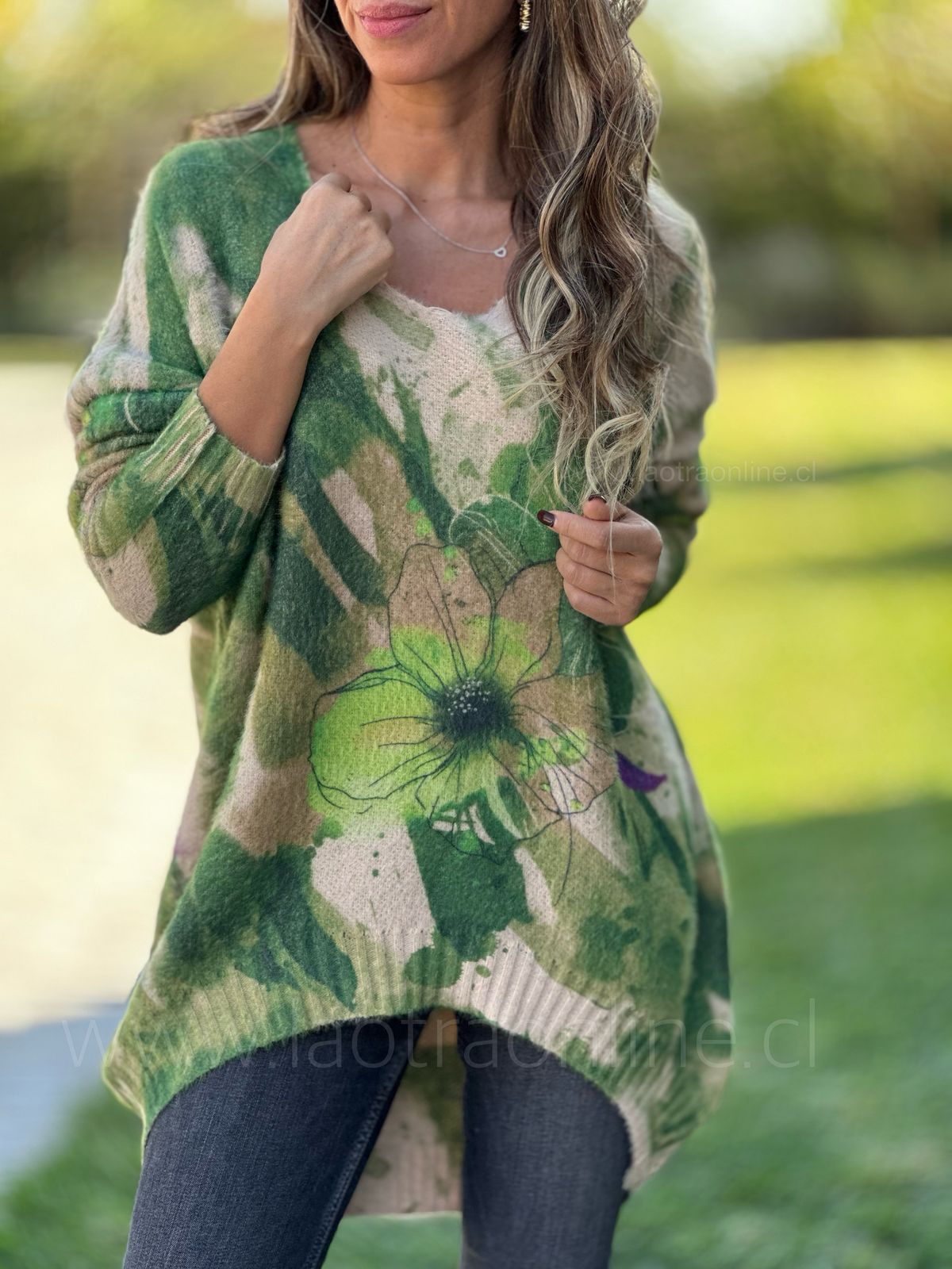 Sweater Fantástico verde