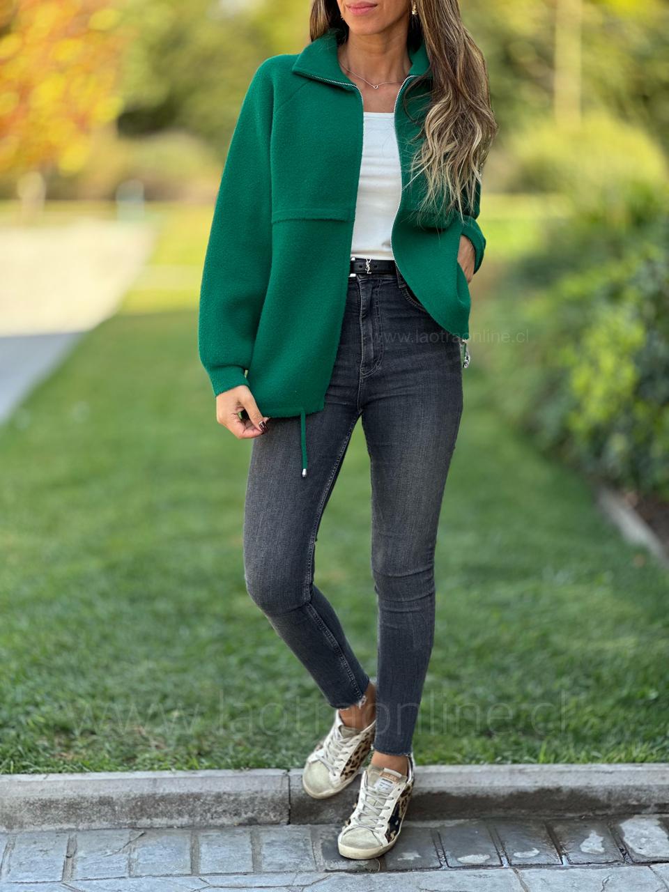 Abrigo Mulan verde