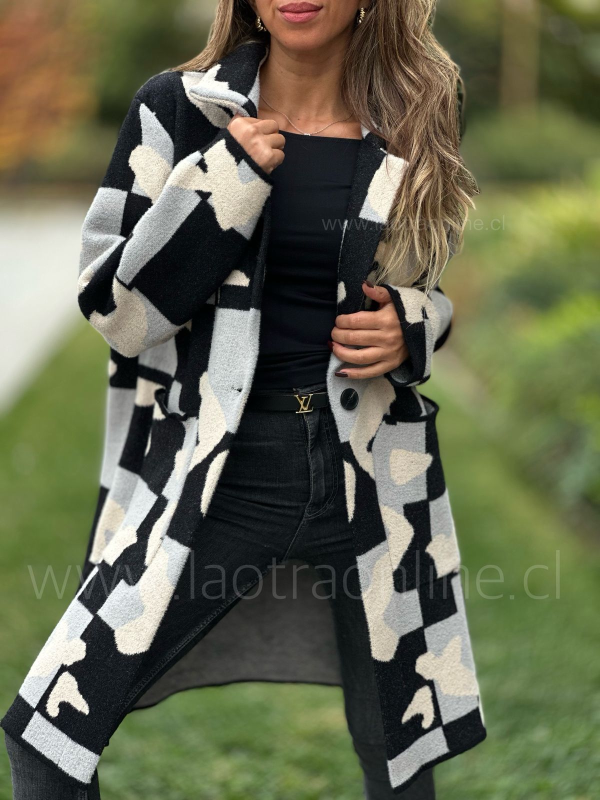 Abrigo Isabella negro