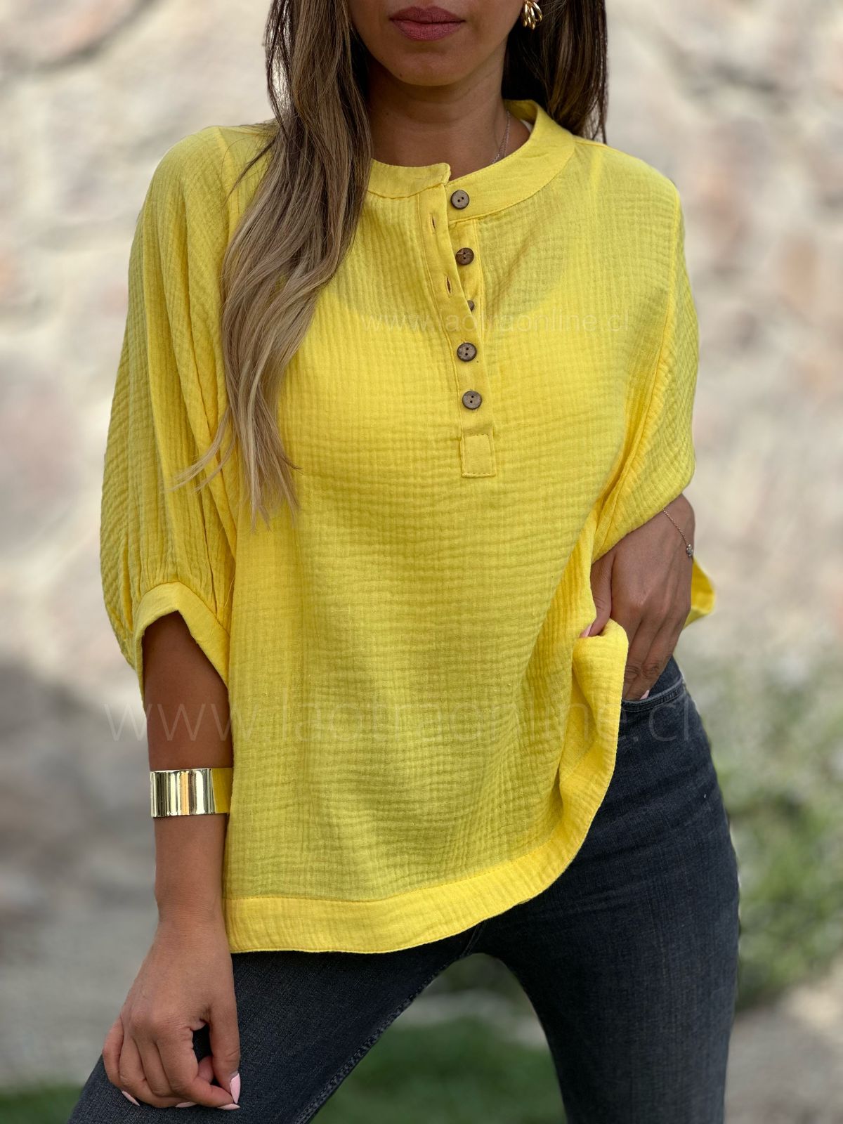 Blusa Aida amarillo