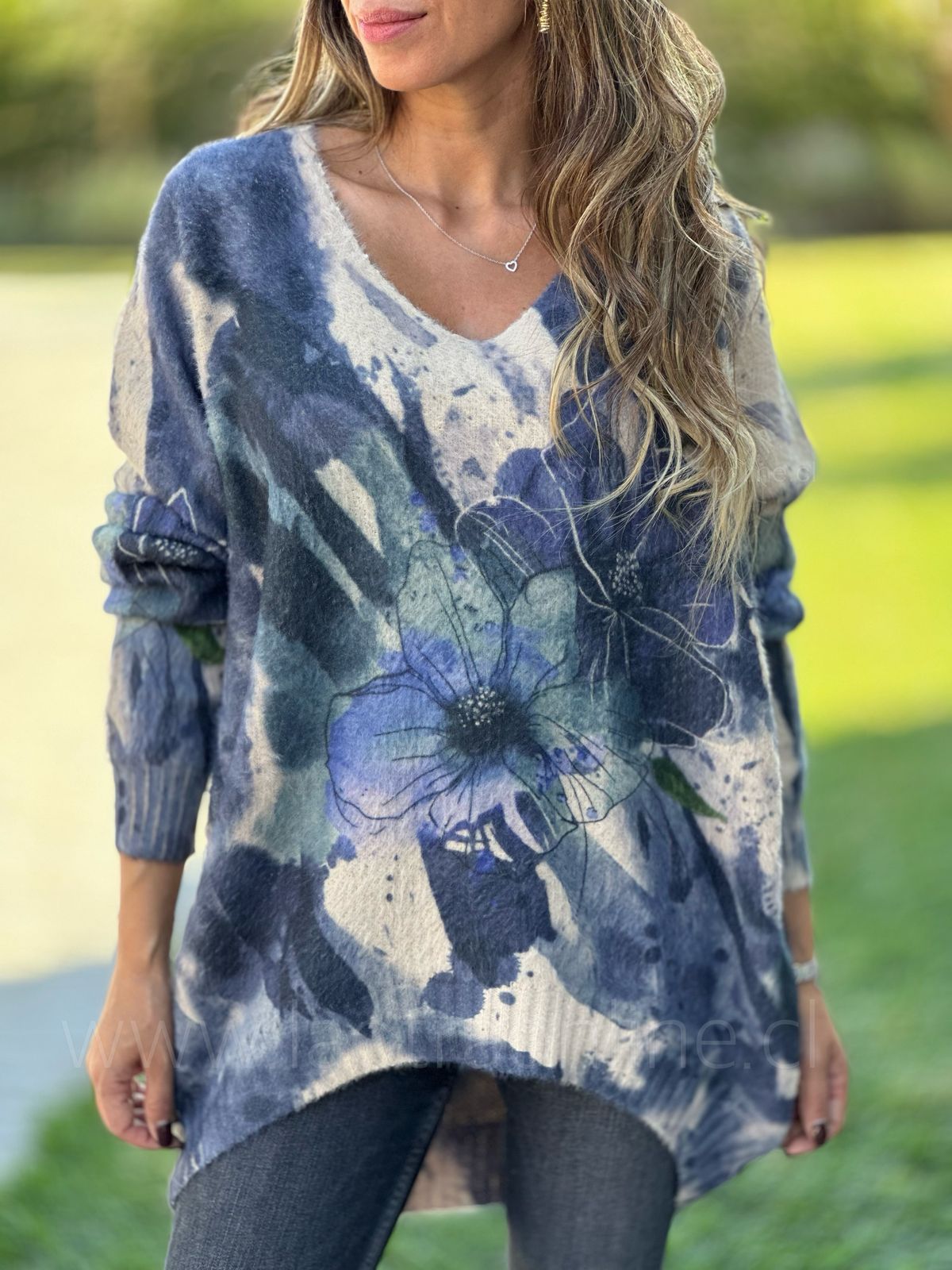 Sweater Fantástico azul