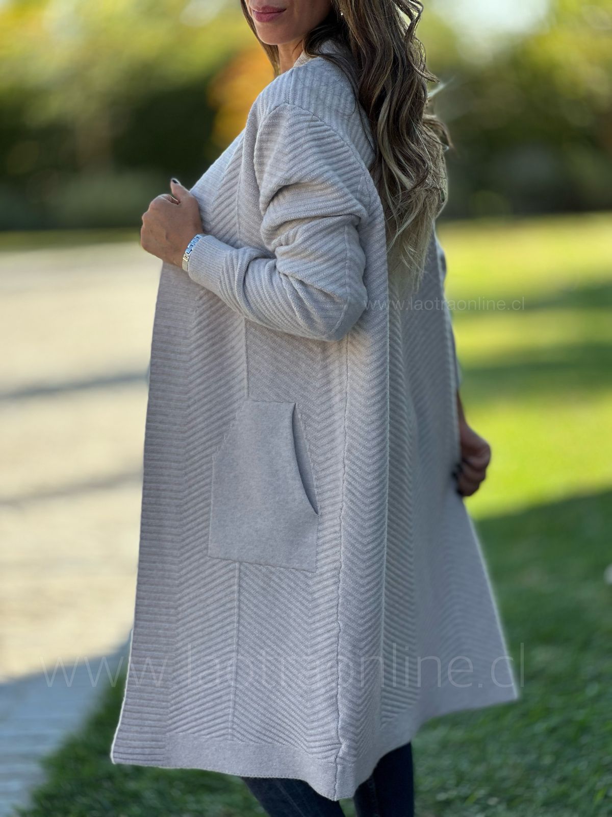 Cardigan Fabuloso beige