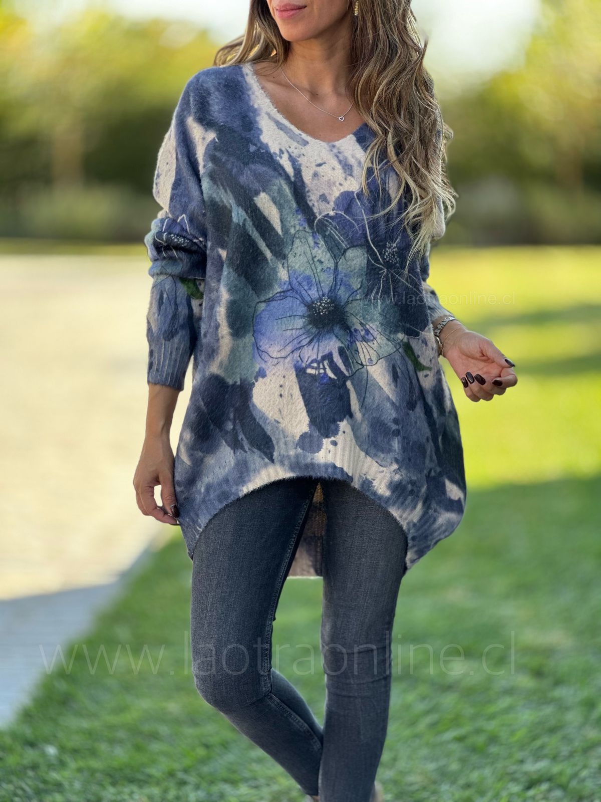 Sweater Fantástico azul