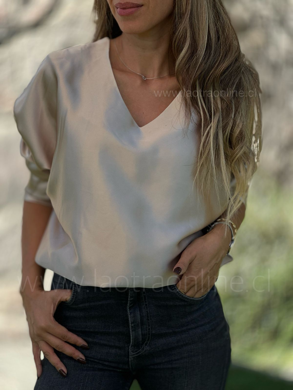 Blusa Mesina dorado