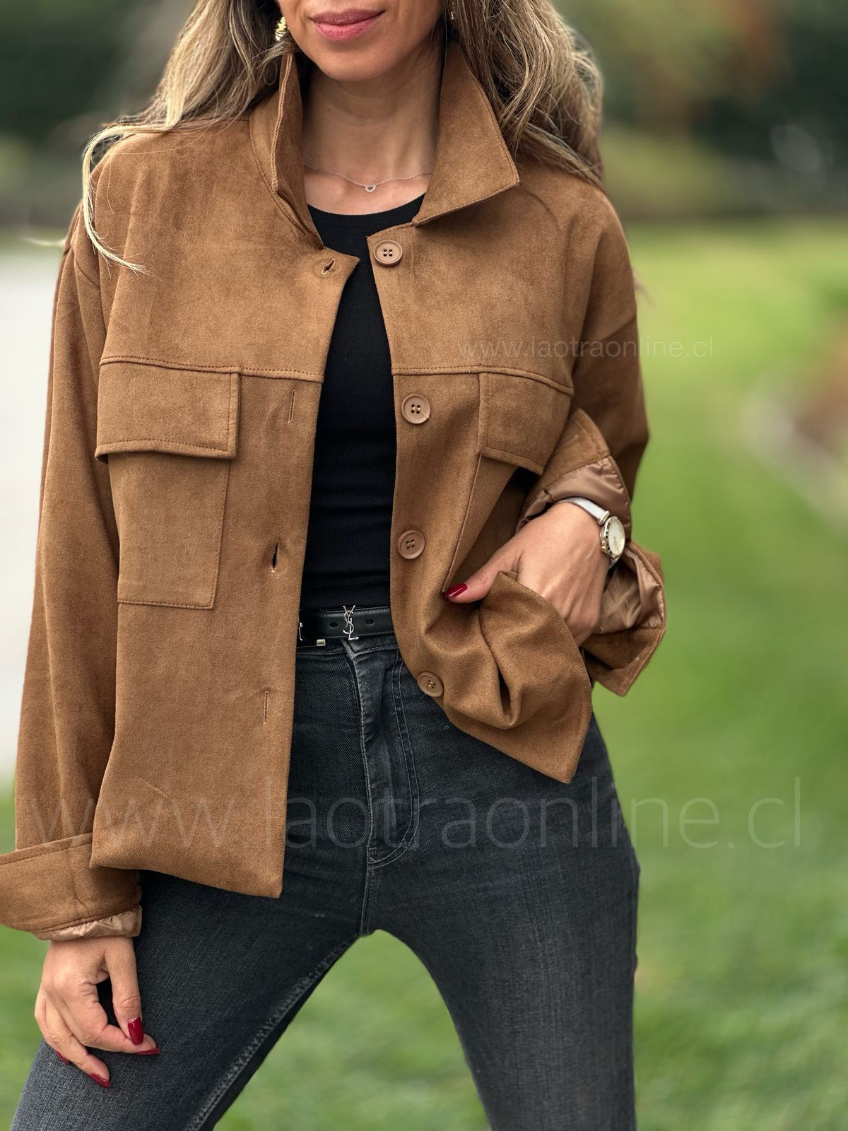 Chaqueta Asia toffe