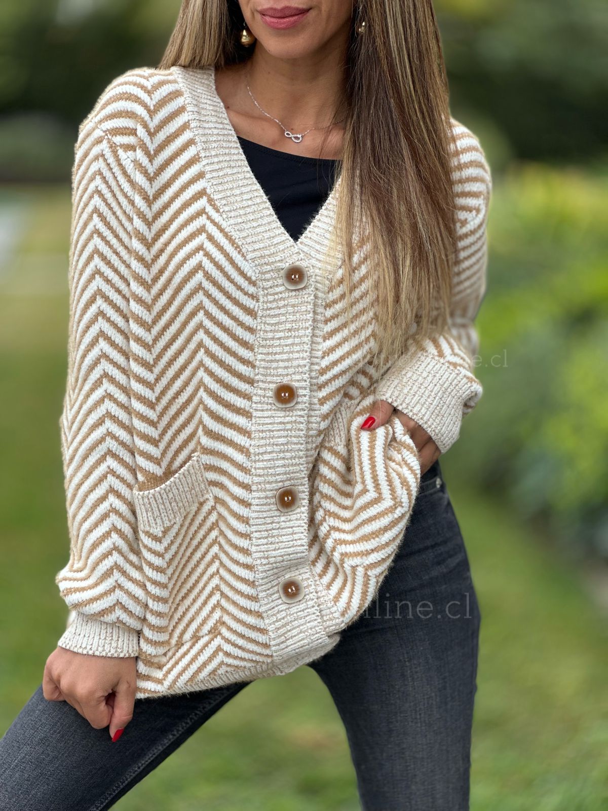 Chaleco Rumania camel