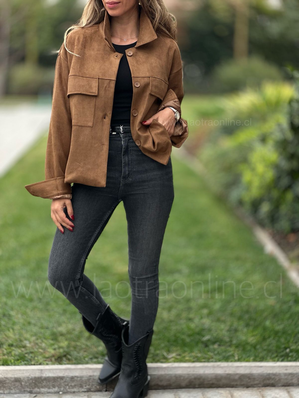 Chaqueta Asia toffe