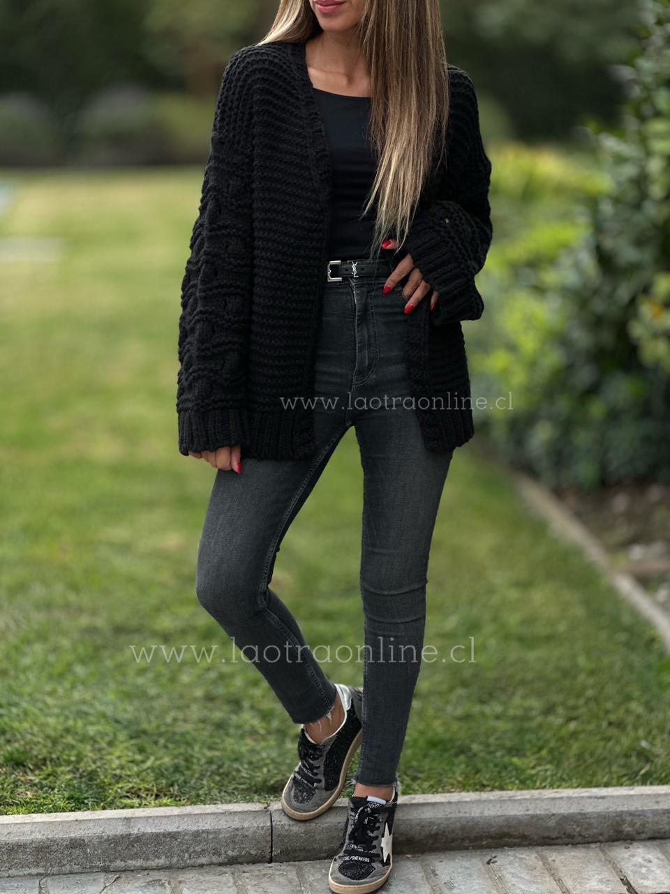 Chalecón Canarias negro