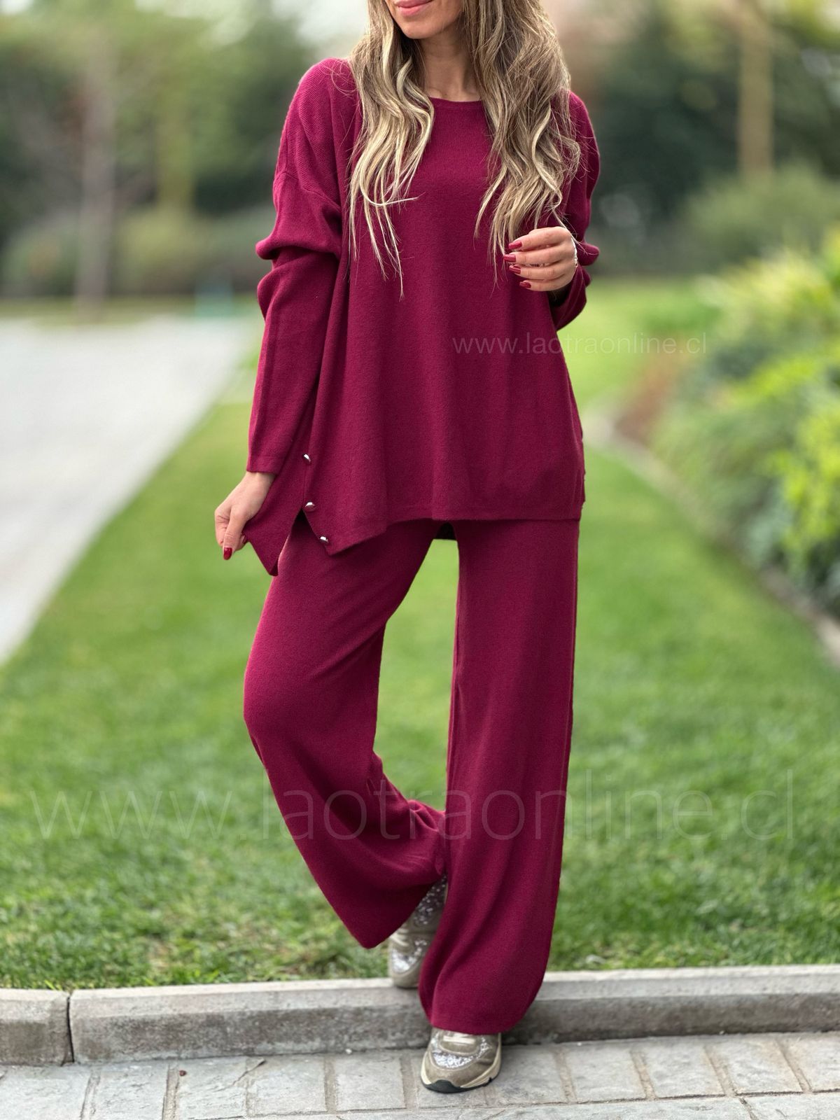 Conjunto Irlandés cherry
