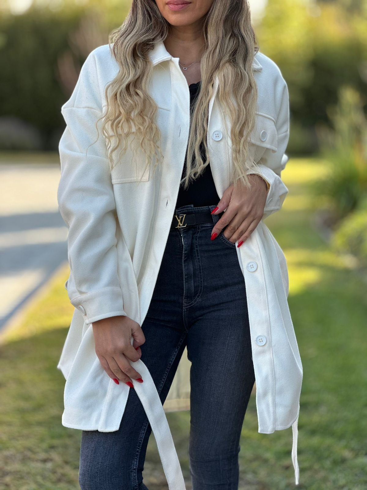 Chaqueta Londres blanco