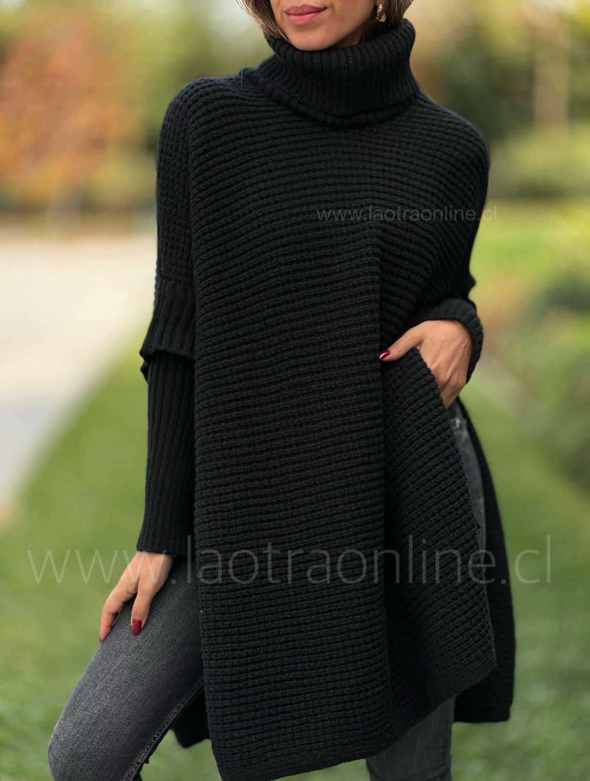 Oversize Capadocia negro