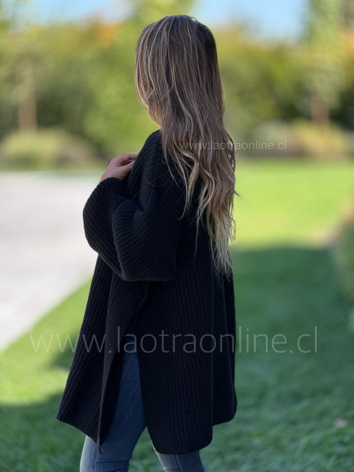 Oversize Magda negro