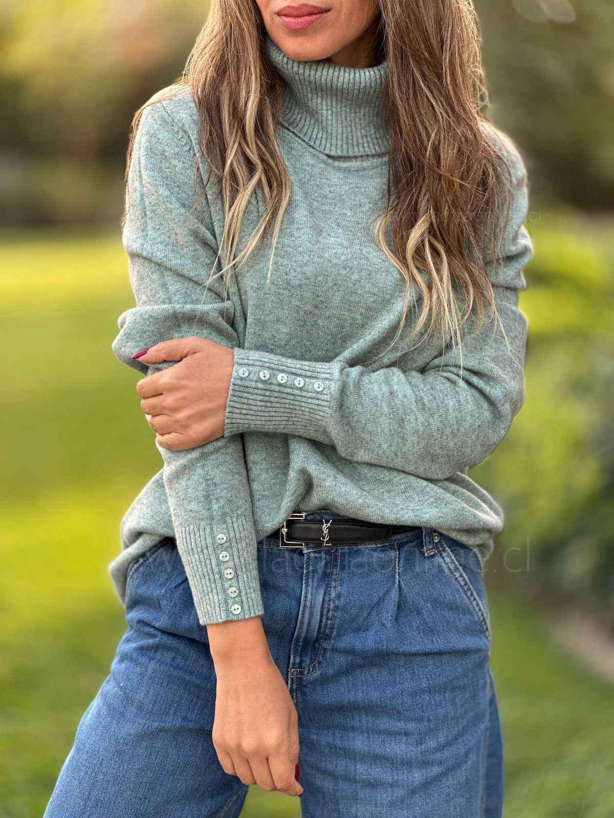 Sweater Cataluña menta
